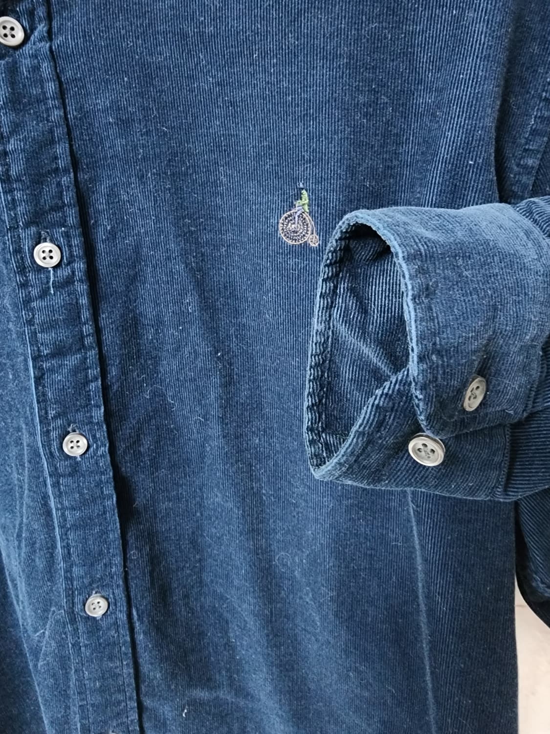 빈폴 네이비 코듀로이 셔츠 남방 상품이미지5