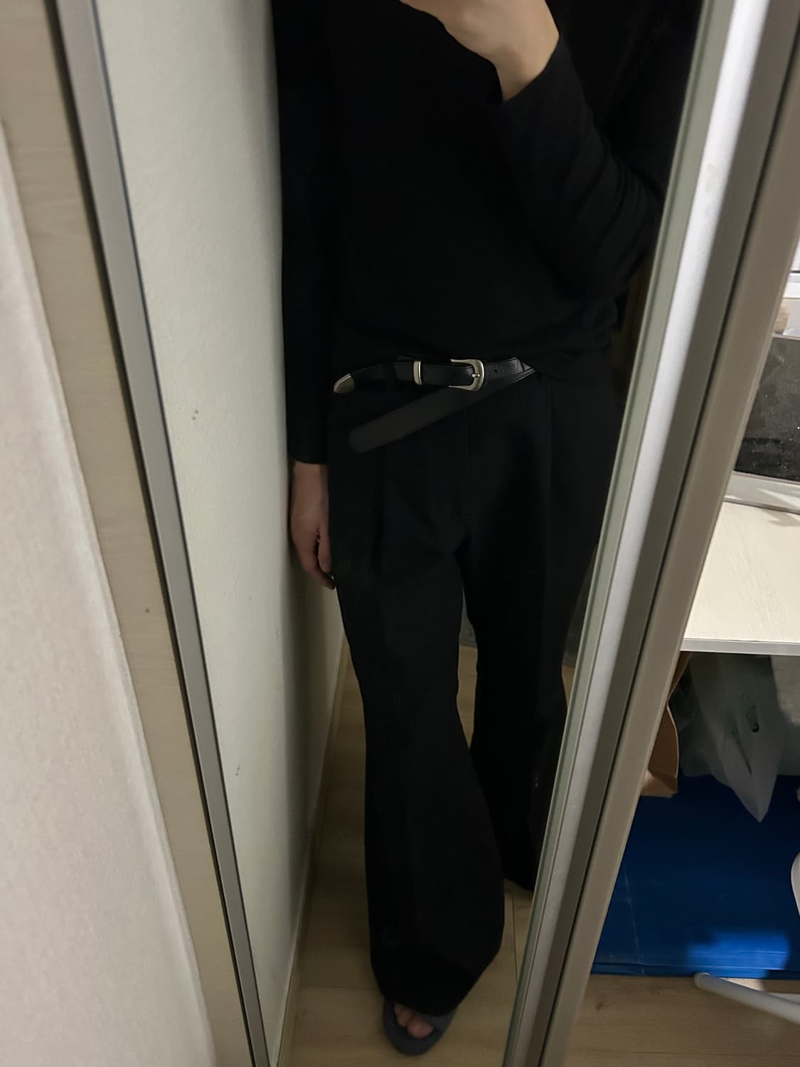 bed j.w. ford black stripe pants 0size 상품이미지2