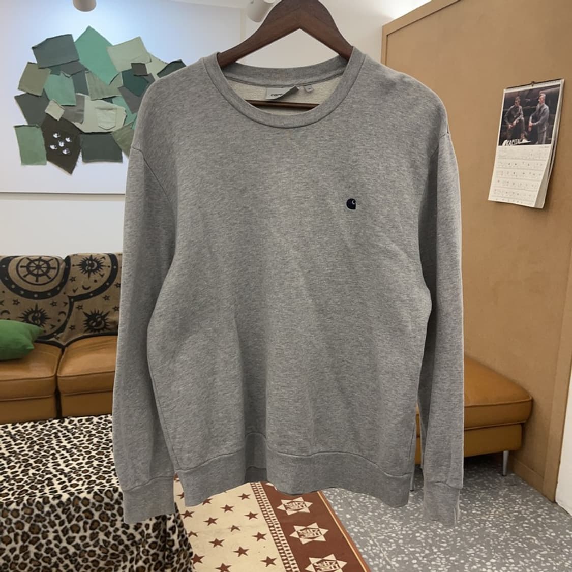 칼하트 모던 캐주얼 빈티지 약기모 맨투맨 M C08944 상품이미지3