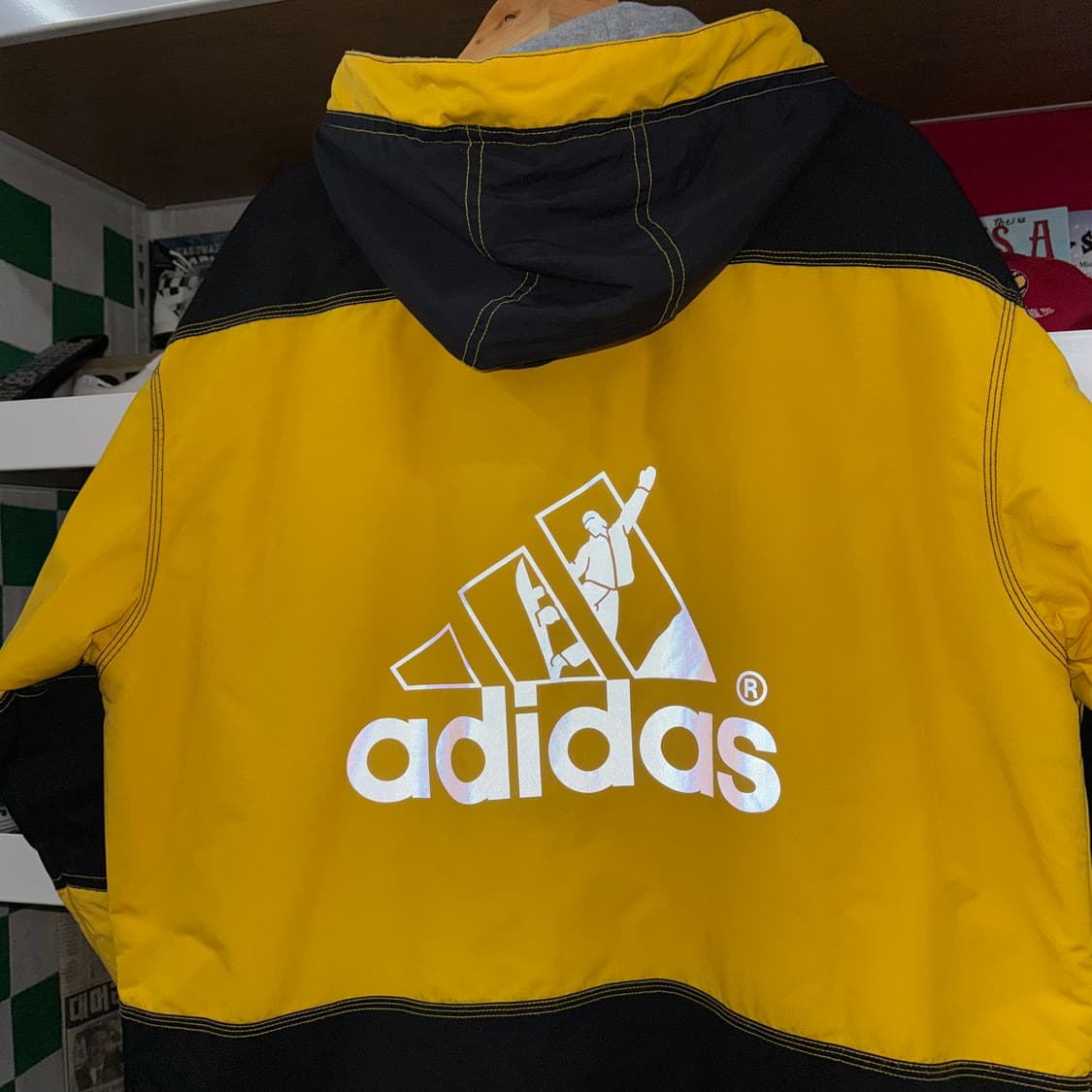 90s 아디다스 사이버 리블렉티브 자켓 (L)   상품이미지6