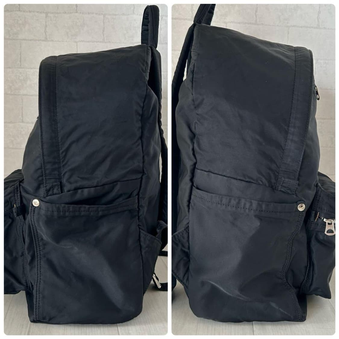 요시다 포터 마일 데이팩 블랙 백팩 판매 상품이미지2