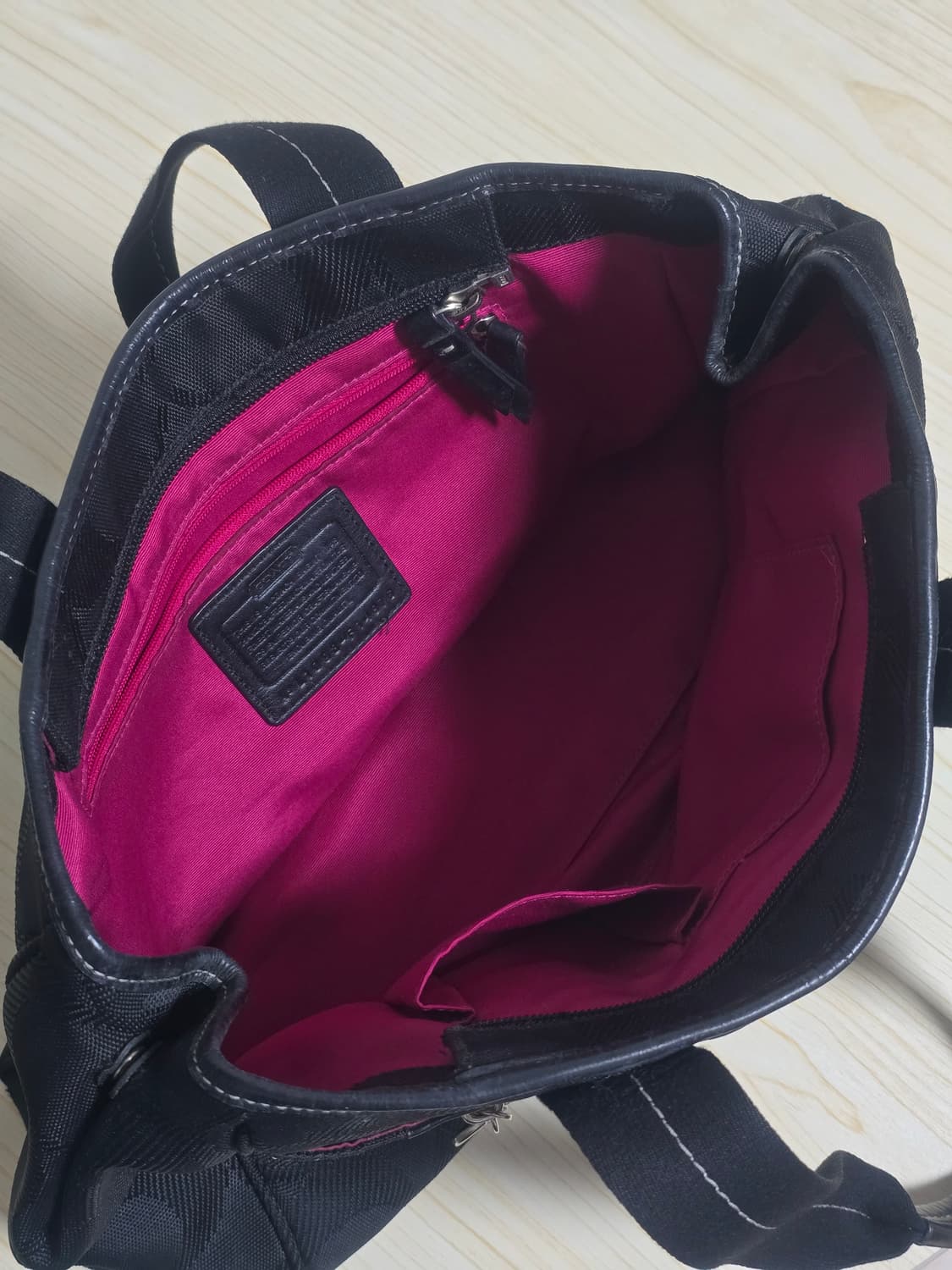 FURLA 훌라 페이턴트 레더 호보백 블랙  상품이미지10