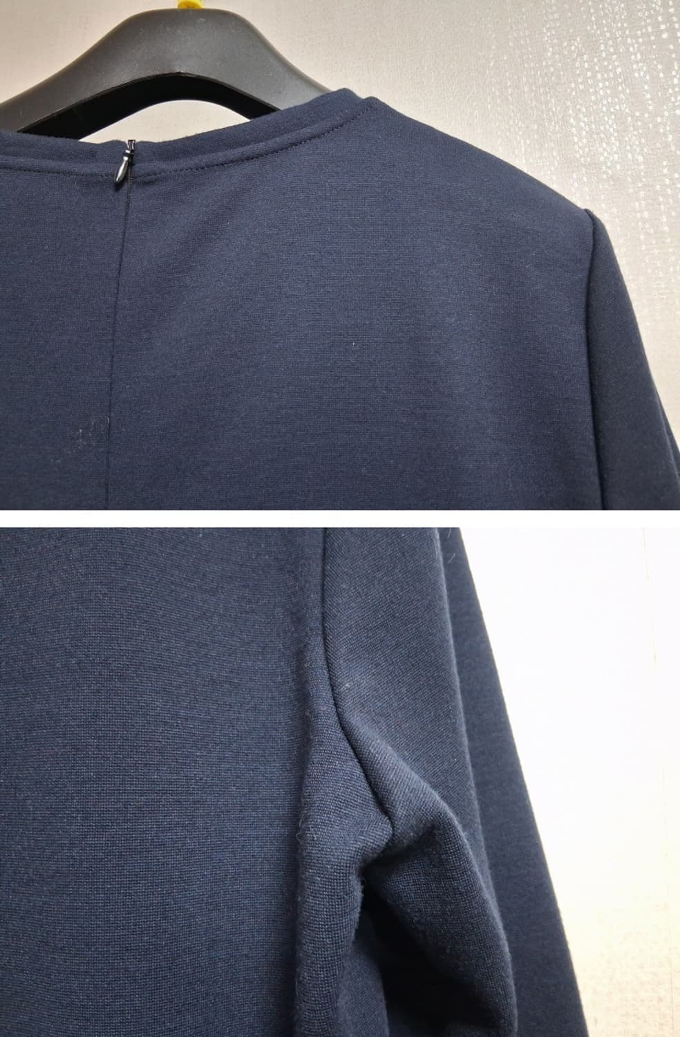 이탈리아 막스앤코 면배색 울 원피스 네이비 미디7부소매 66
원산지 이탈 상품이미지6