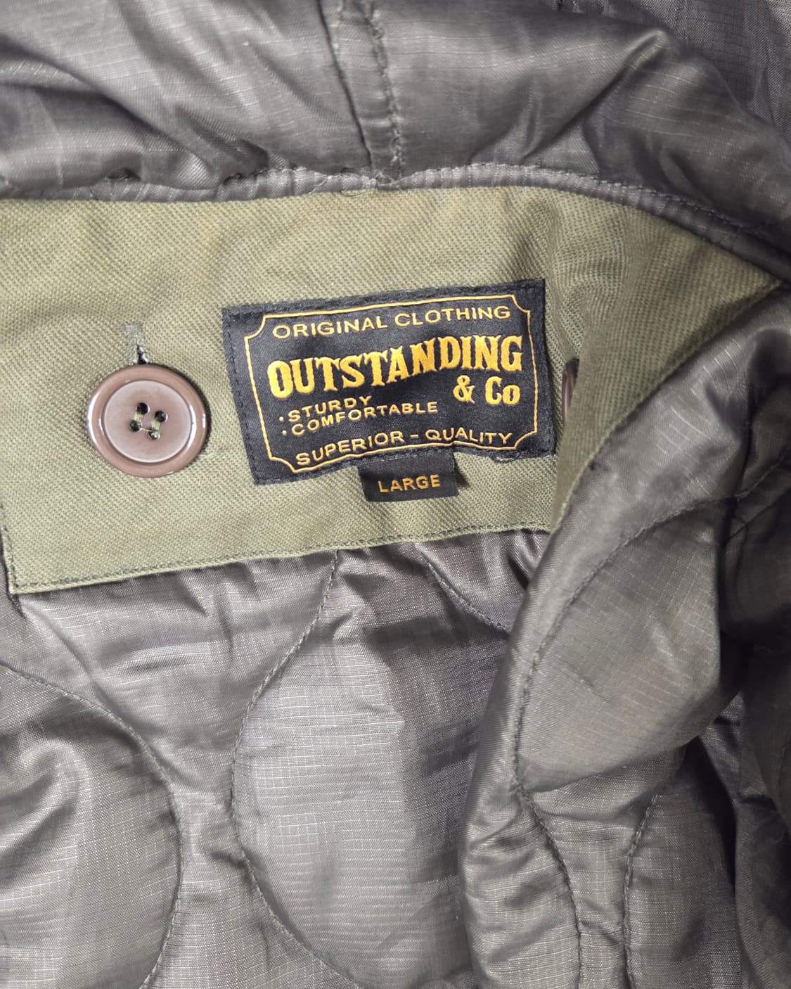 아웃스탠딩 피쉬테일 파카 L 상품이미지2