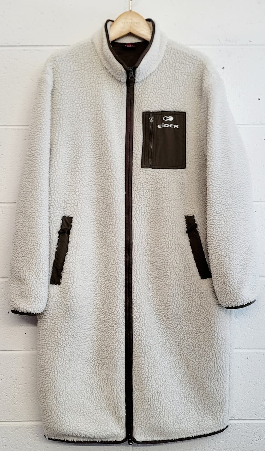 아이더(남여공용) 투웨이지퍼 후리스(뽀글이) 코트(자켓) 판매 상품이미지1