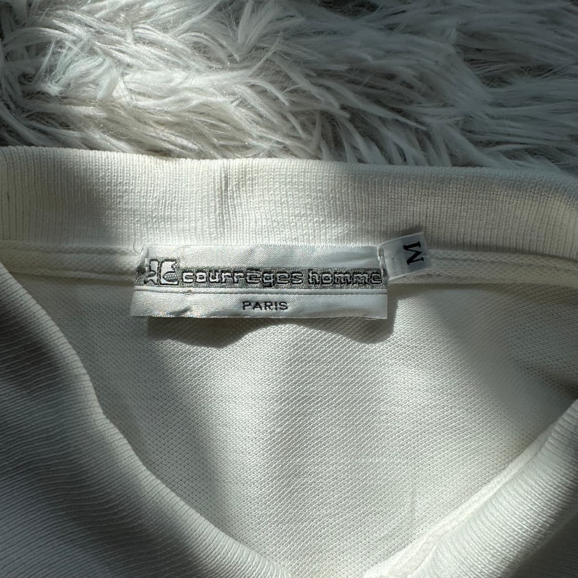 COURREGES 일본빈티지 카라티 꾸레쥬롱 슬리브 꿀레쥬긴팔 100 m 상품이미지4