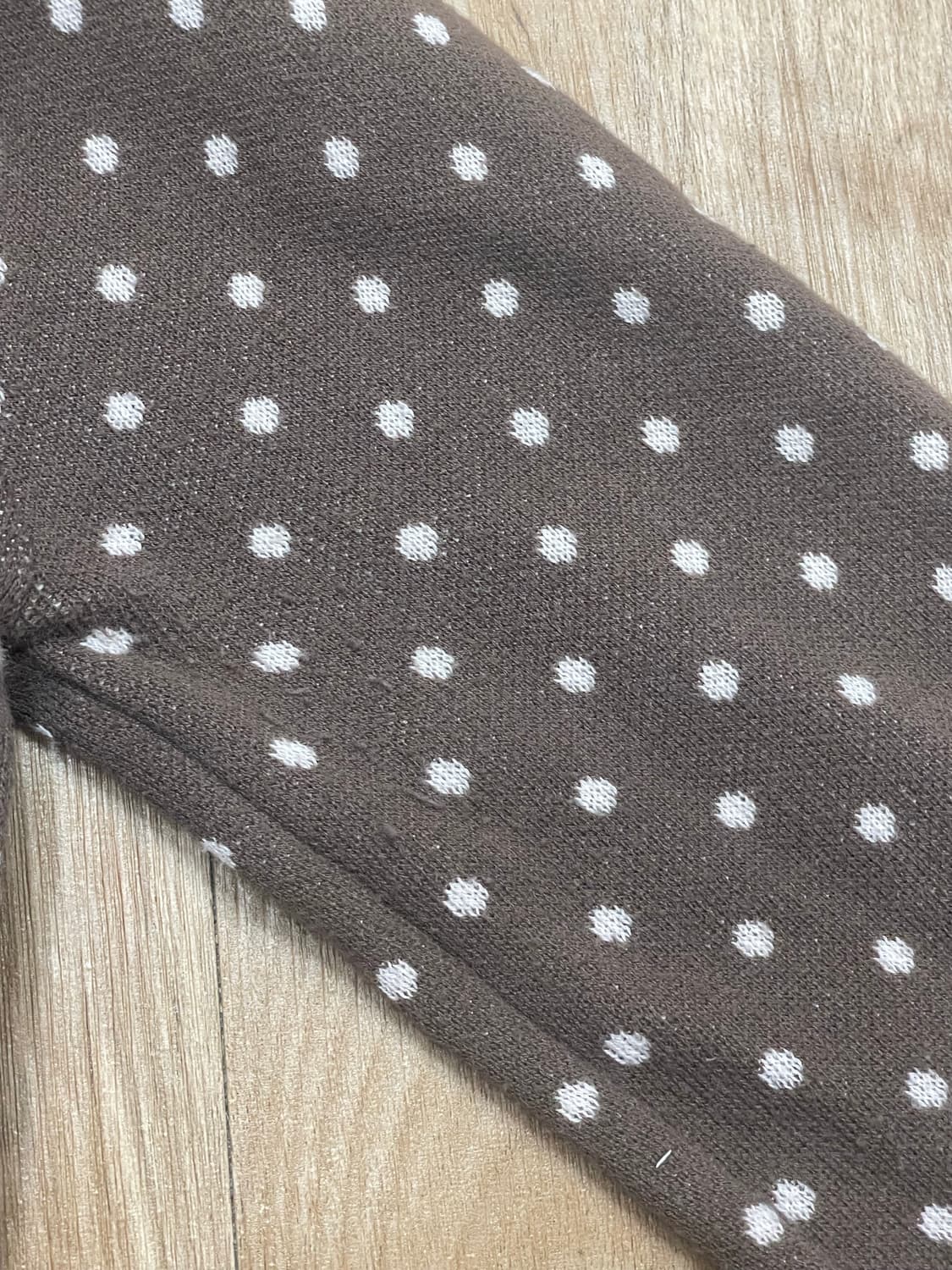 스컬프터 Polka Dot Cardigan Brown/Baby Pink 상품이미지5