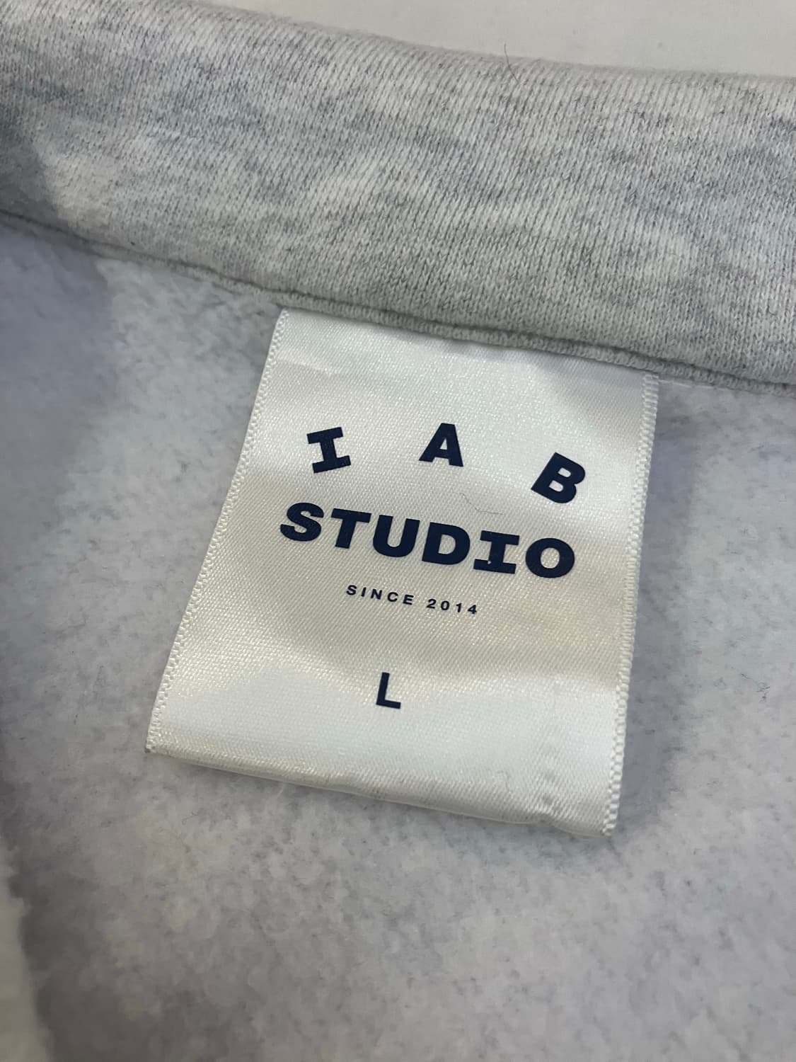 아이앱 스튜디오 하프 집 반집업 풀오버 맨투맨 상품이미지7