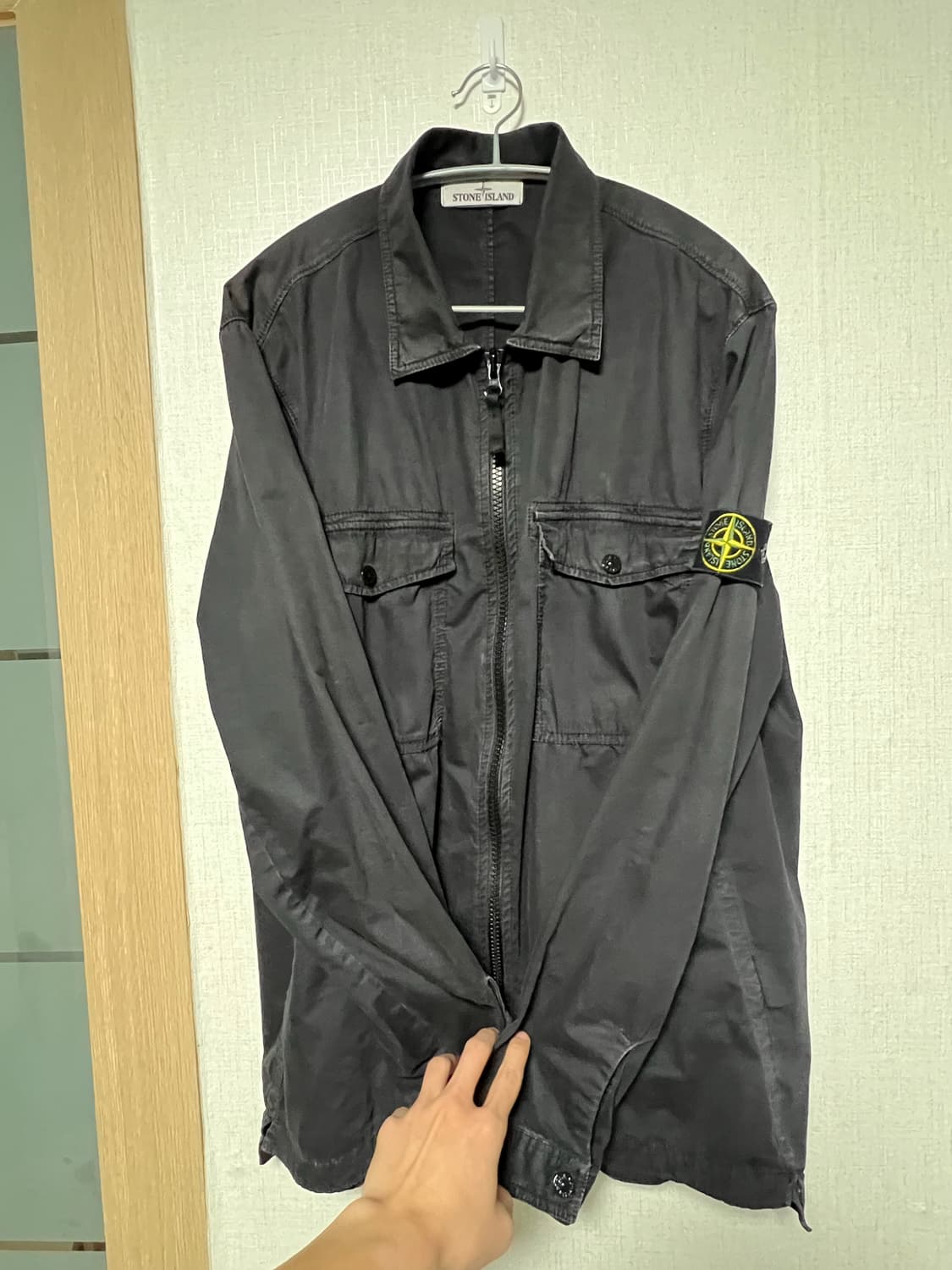 스톤아일랜드 올드이팩트 오버셔츠 상품이미지1