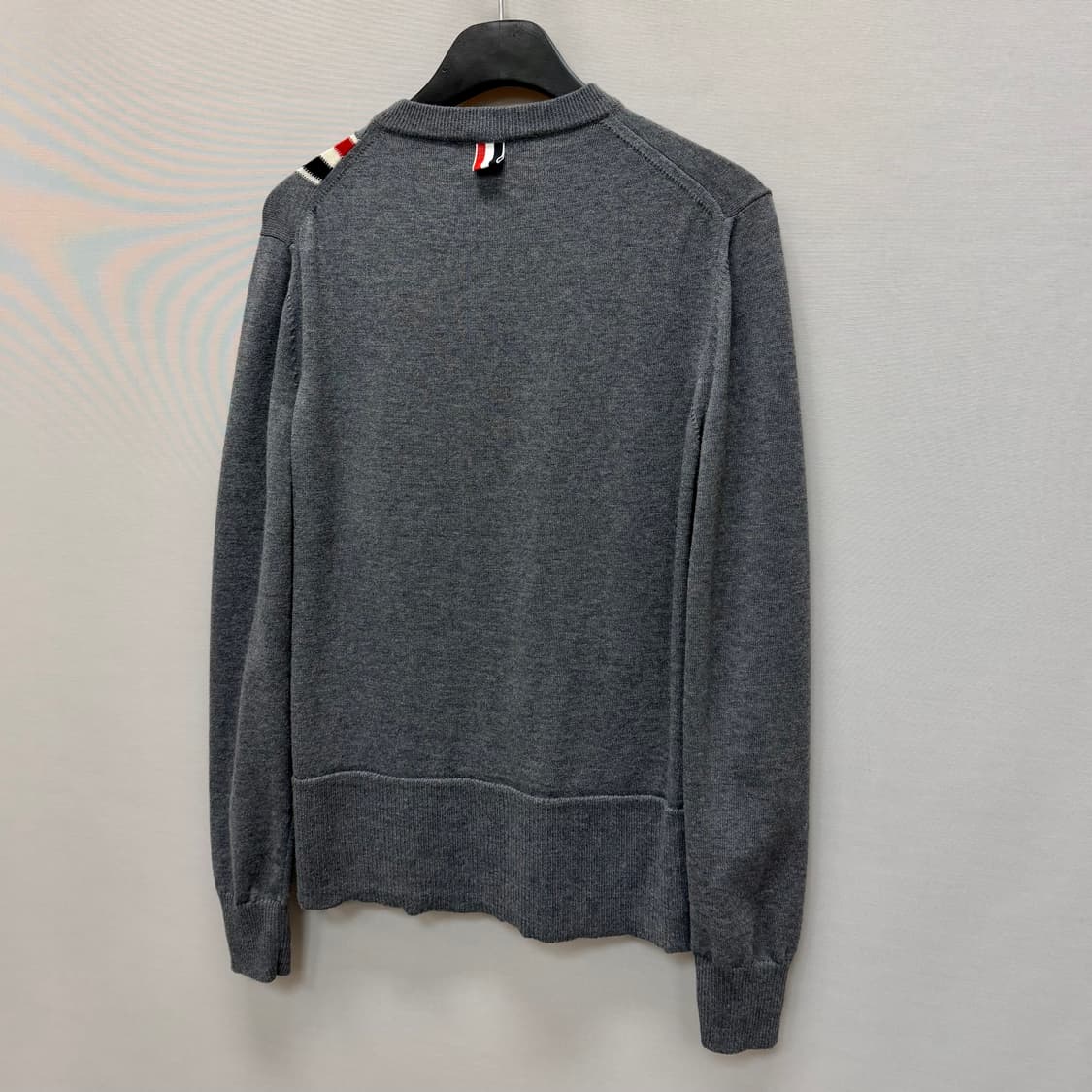 톰브라운 인타르시아 포켓 메리노 울 니트 (77) 상품이미지5