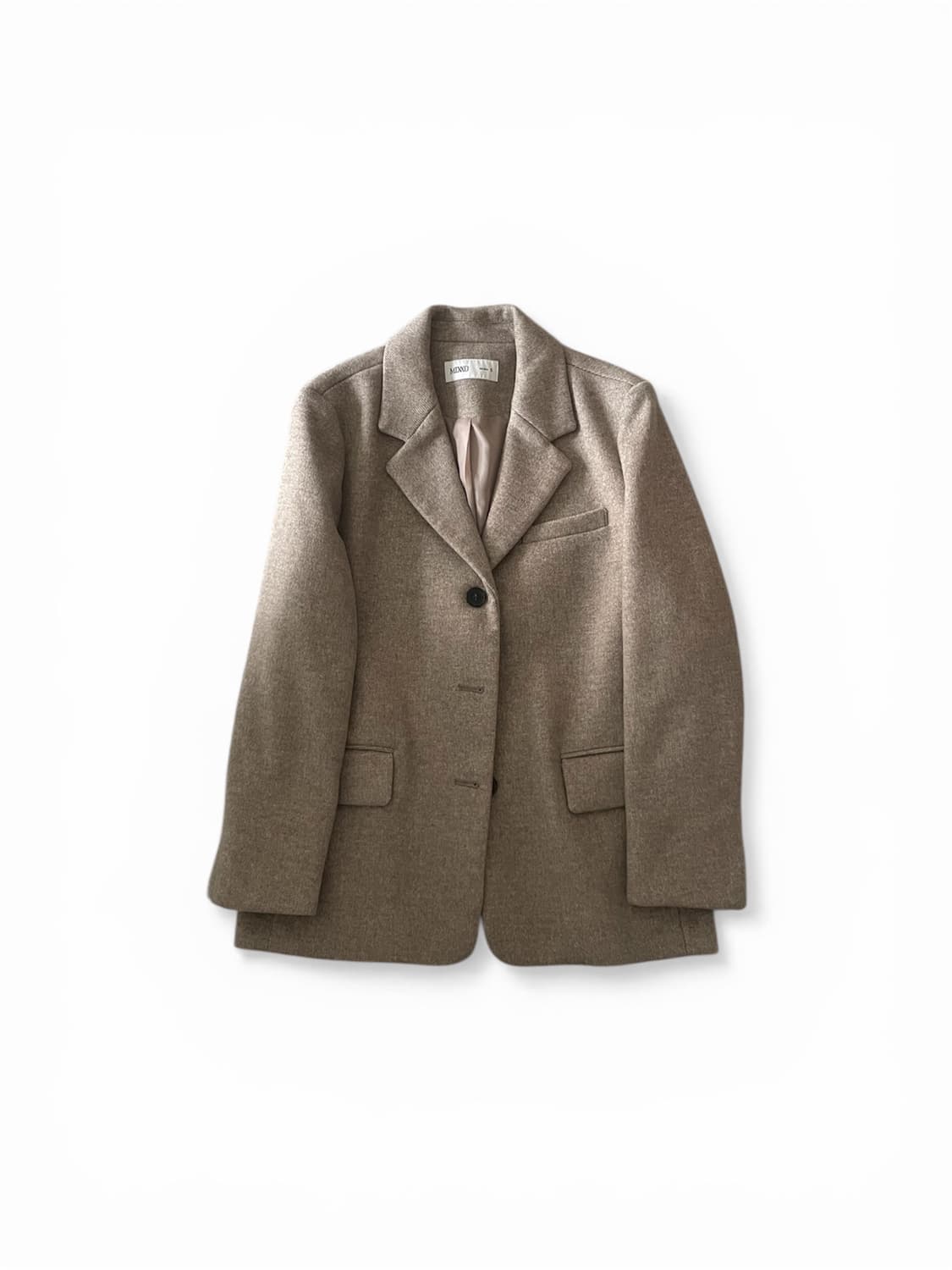 미쏘 베이지 울 블레이자 자켓 상품이미지1