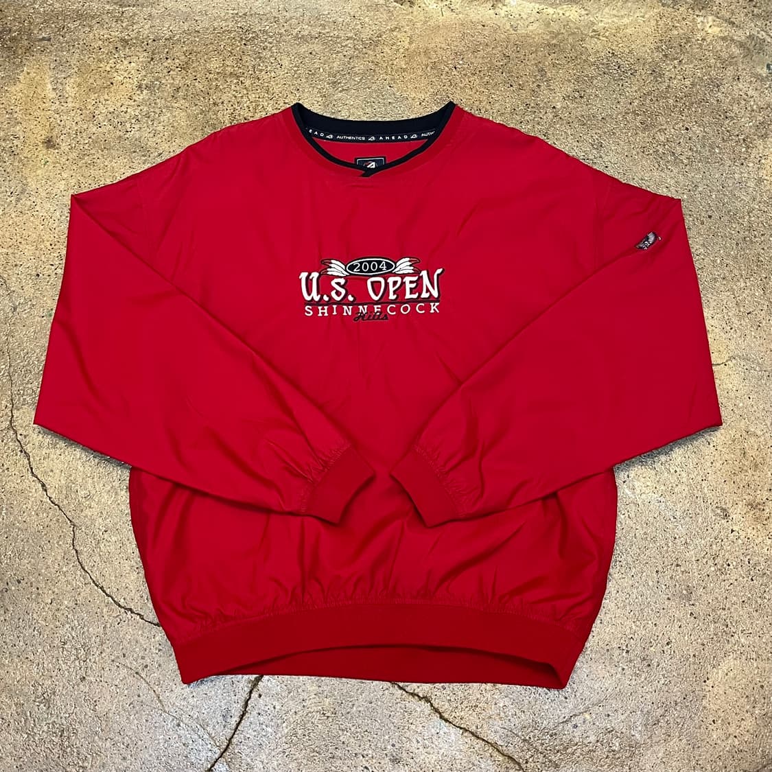 미국 빈티지 us open 풀오버 바람막이 상품이미지2