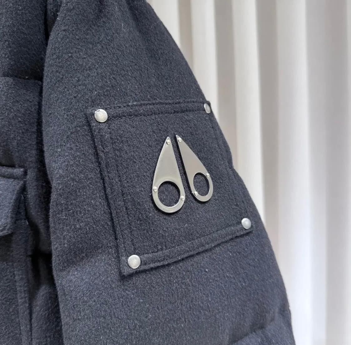 [정품/신상] 무스너클 캐시미어 카라 패딩 상품이미지2