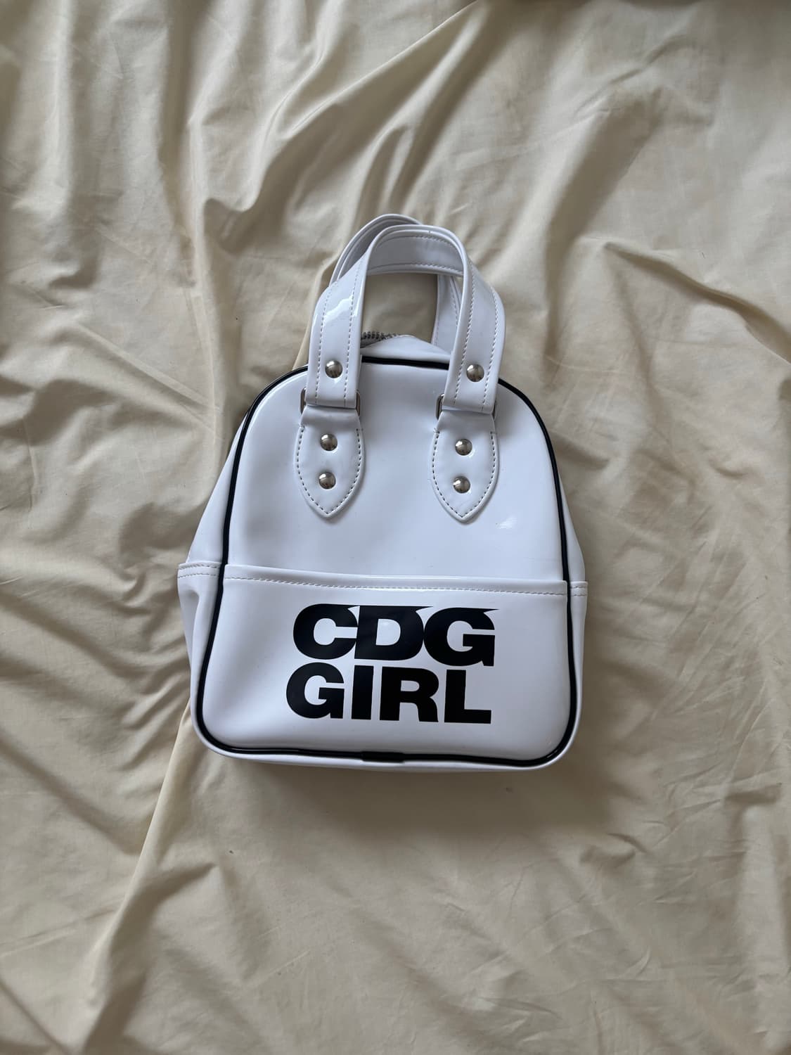comme des garcons girl totebag white 상품이미지1