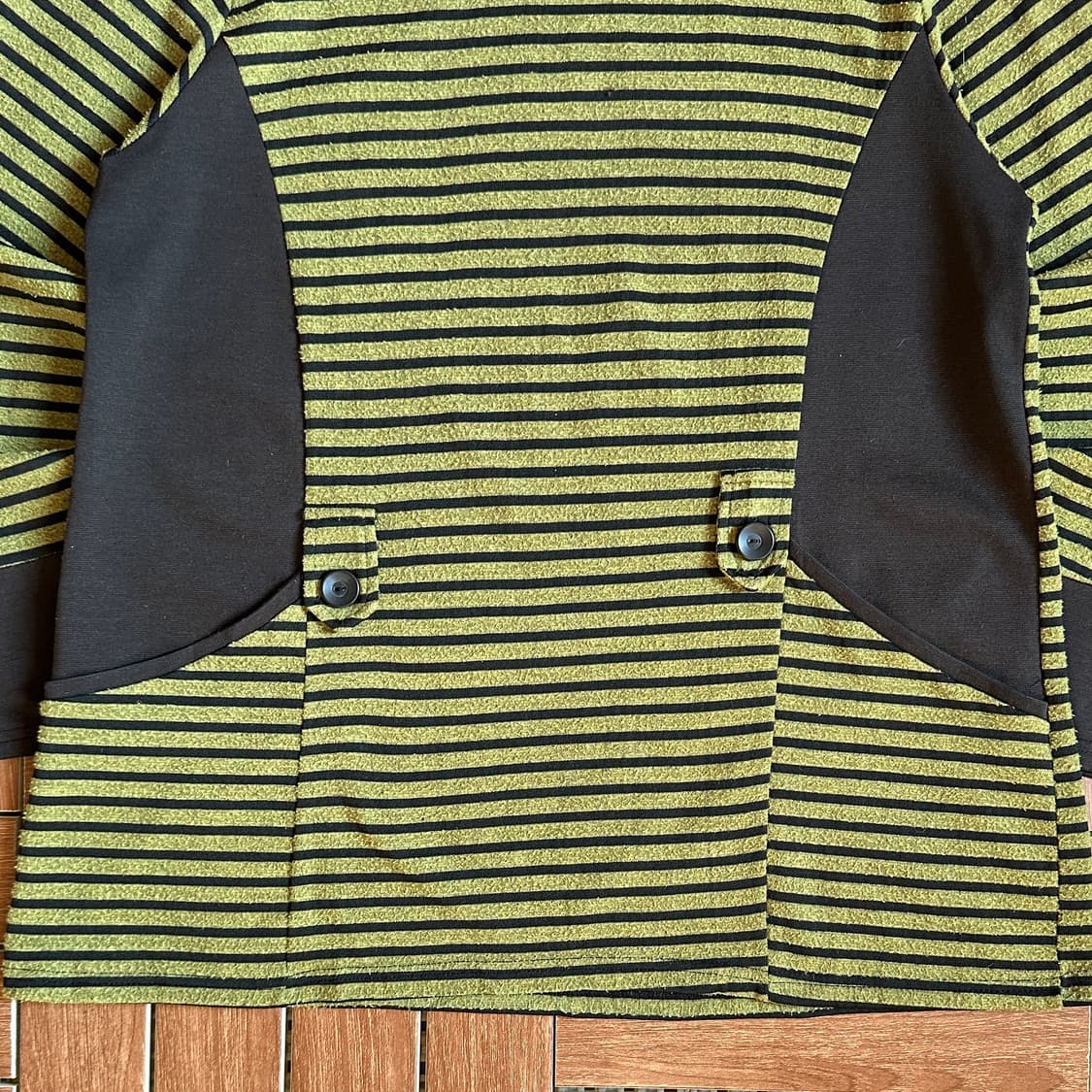 Vivien sports stripe pollar long sleeves 상품이미지3