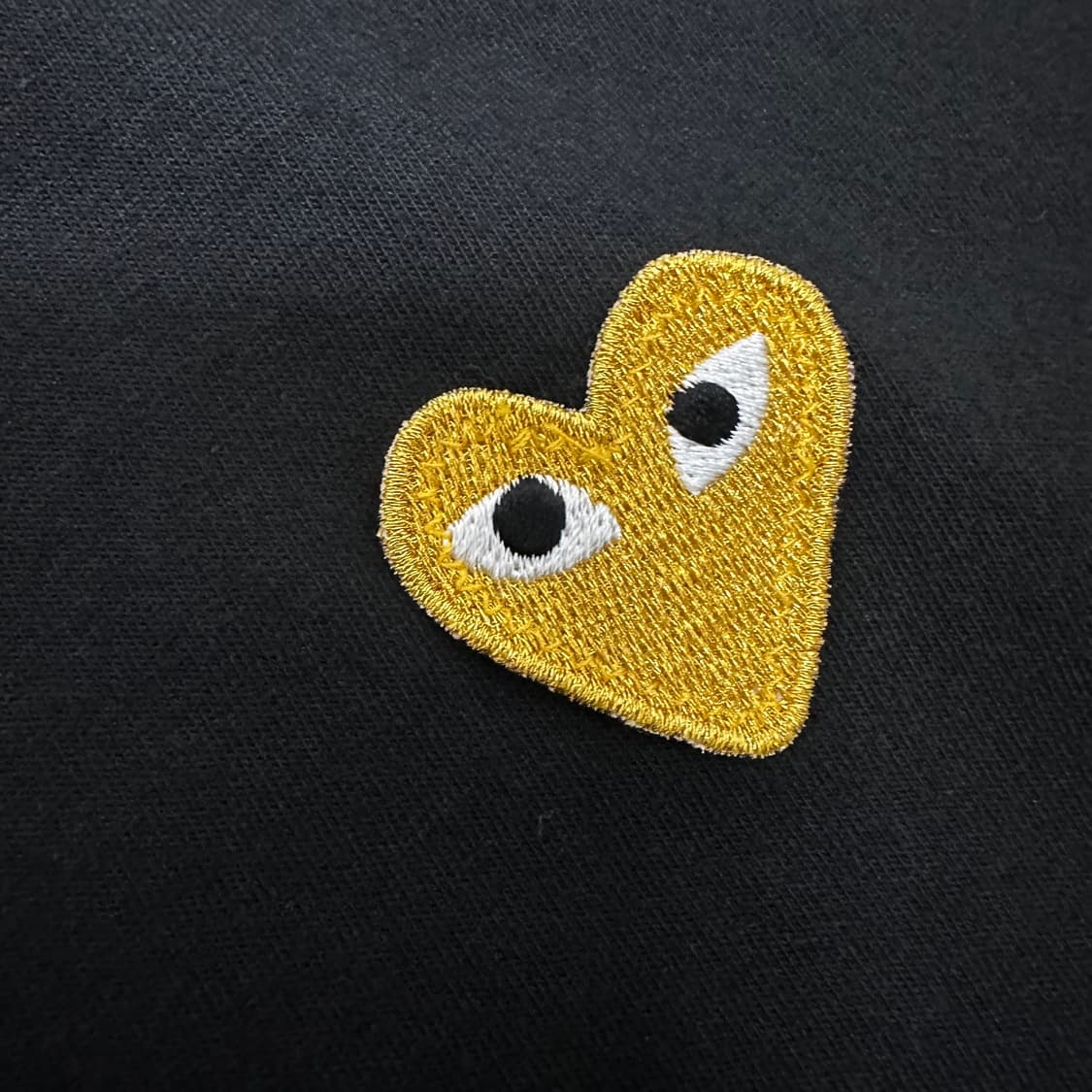 꼼데가르송 골드와펜 반팔 티셔츠 블랙 2XL 상품이미지3