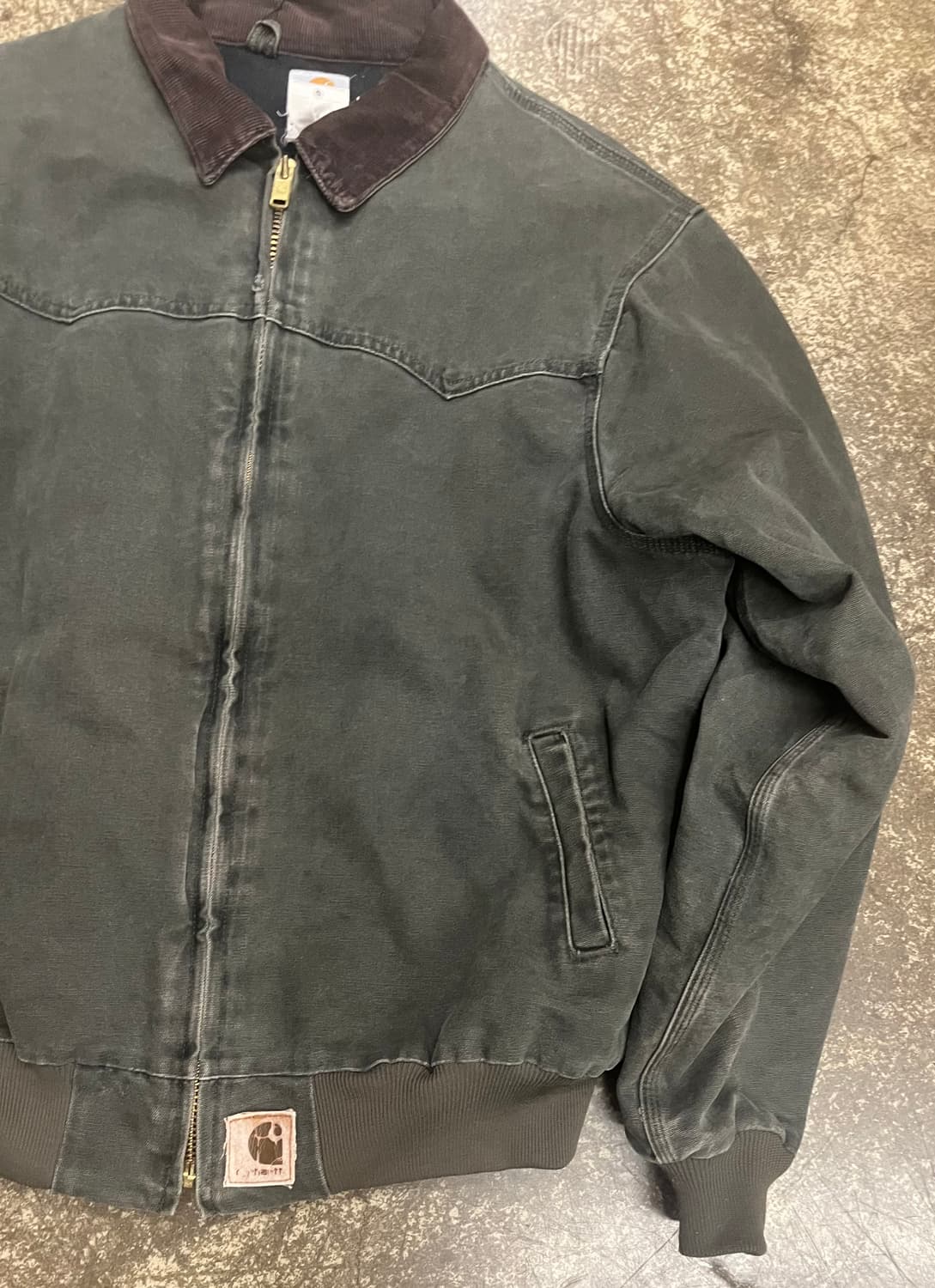 00s 칼하트 j14 모스그린 산타페 자켓 상품이미지3