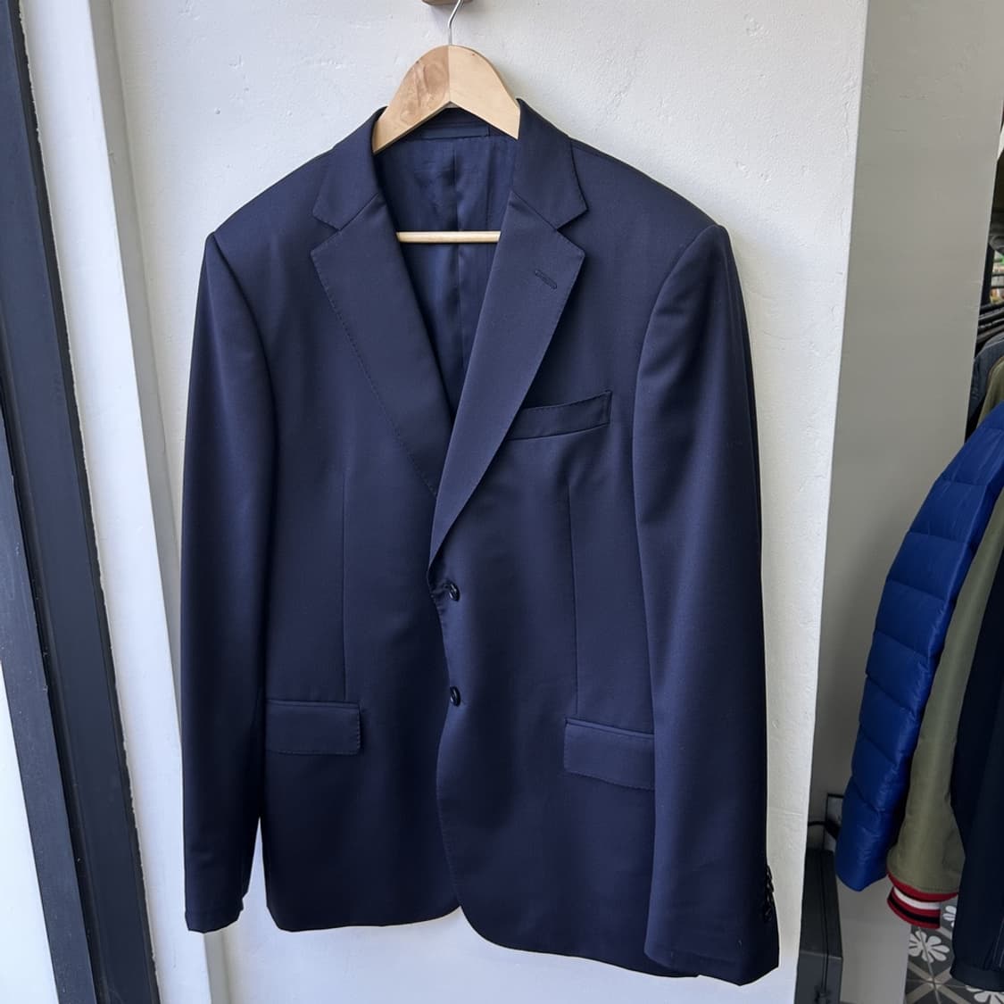 16016 - 제냐 투피스 수트 셋업 (54R) (라나 울 100%) 상품이미지2