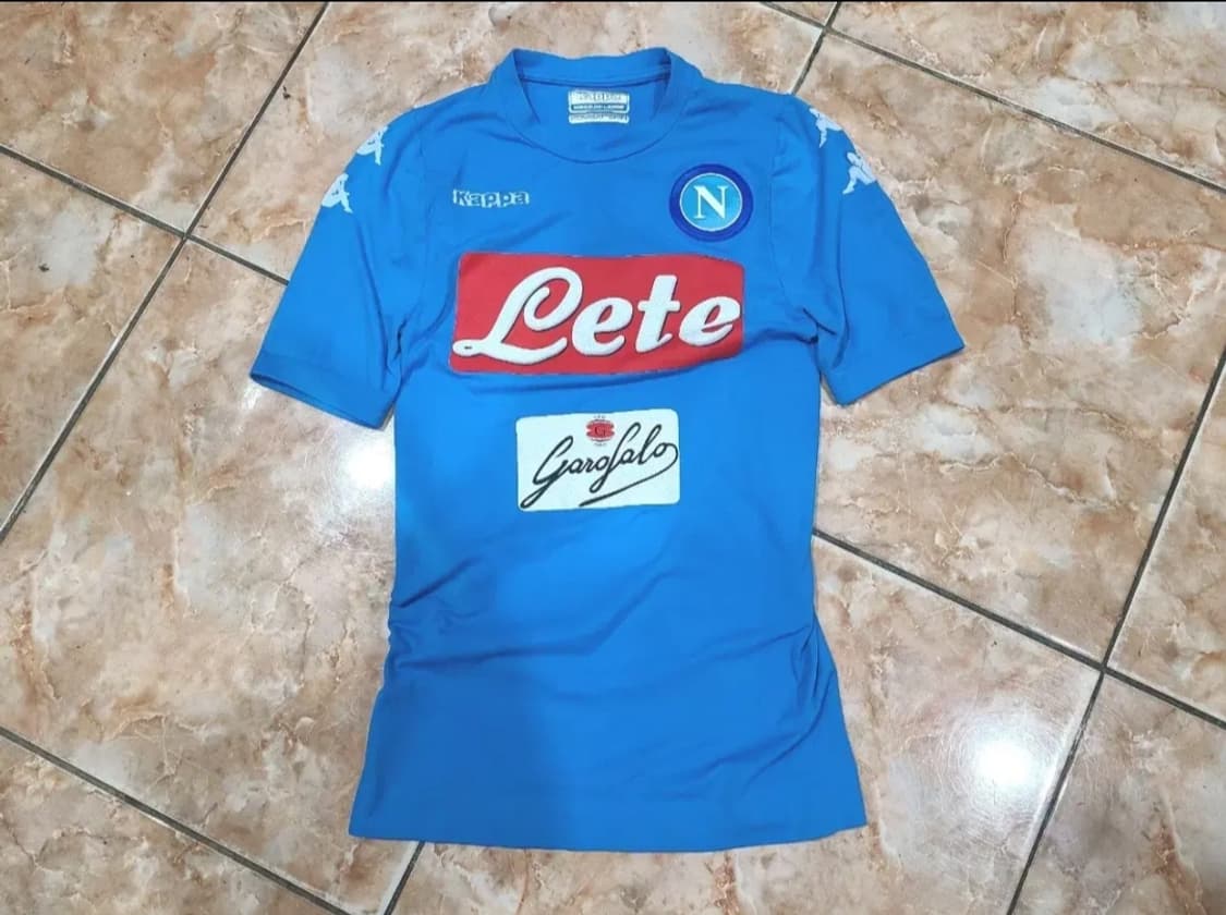 Kappa 16 17 나폴리 올드레플 축구져지 상품이미지1