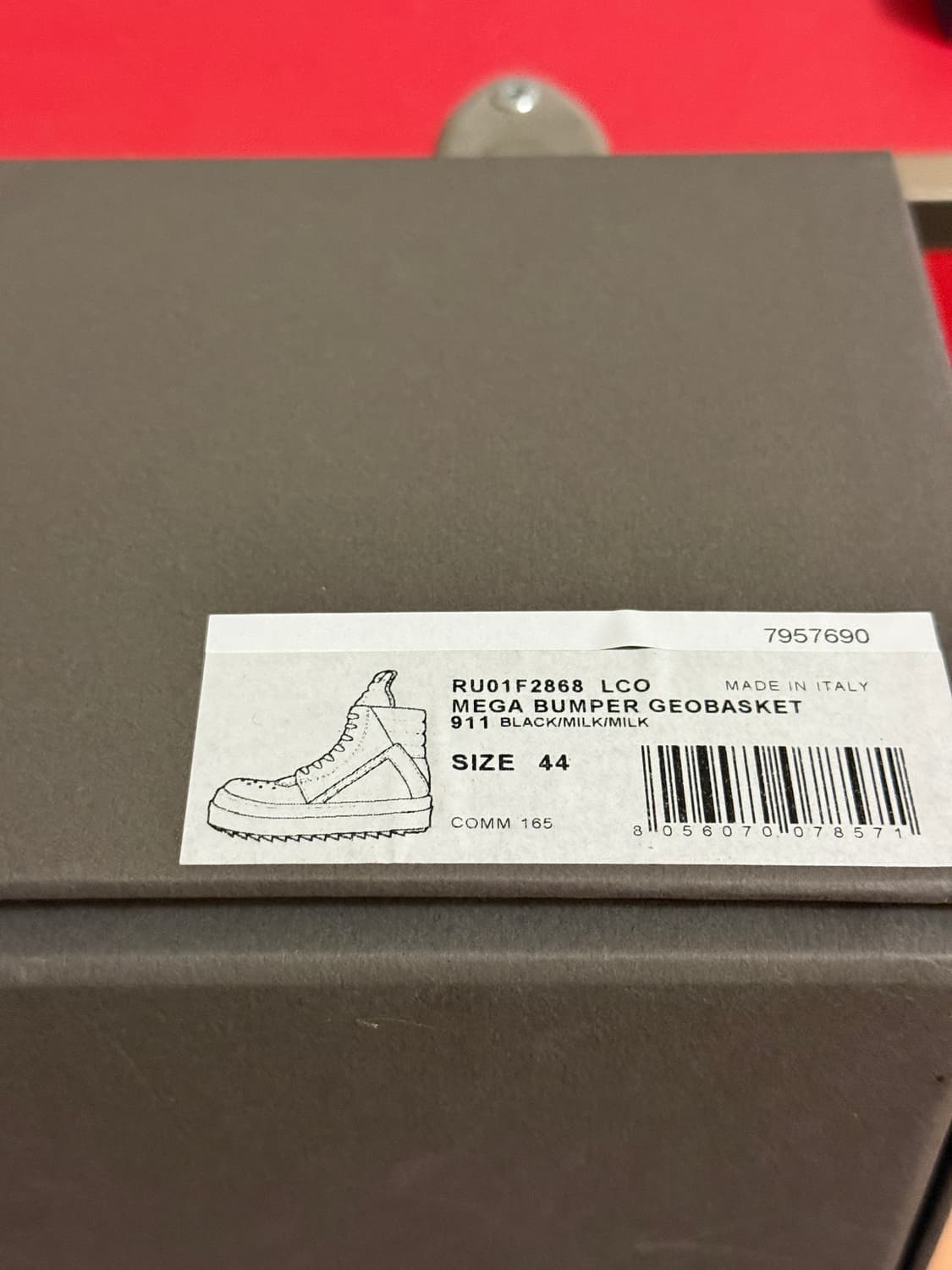 릭오웬스 메가범퍼 지오바스켓 44 상품이미지5