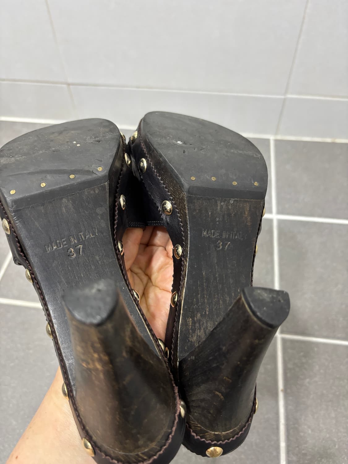 정품) 생로랑 뮬 상품이미지6