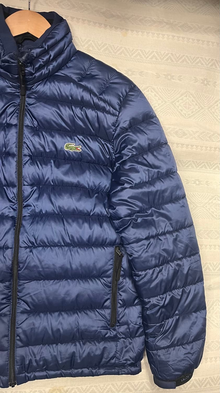 라코스테 네이비 구스 패딩 점퍼 상품이미지4
