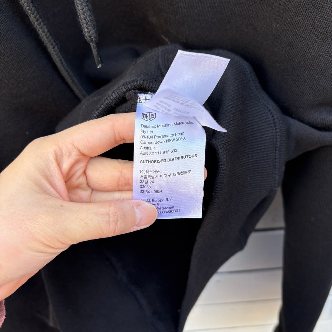 Deus 데우스 엑스 마키나 서울 어드레스 후드티 상품이미지7