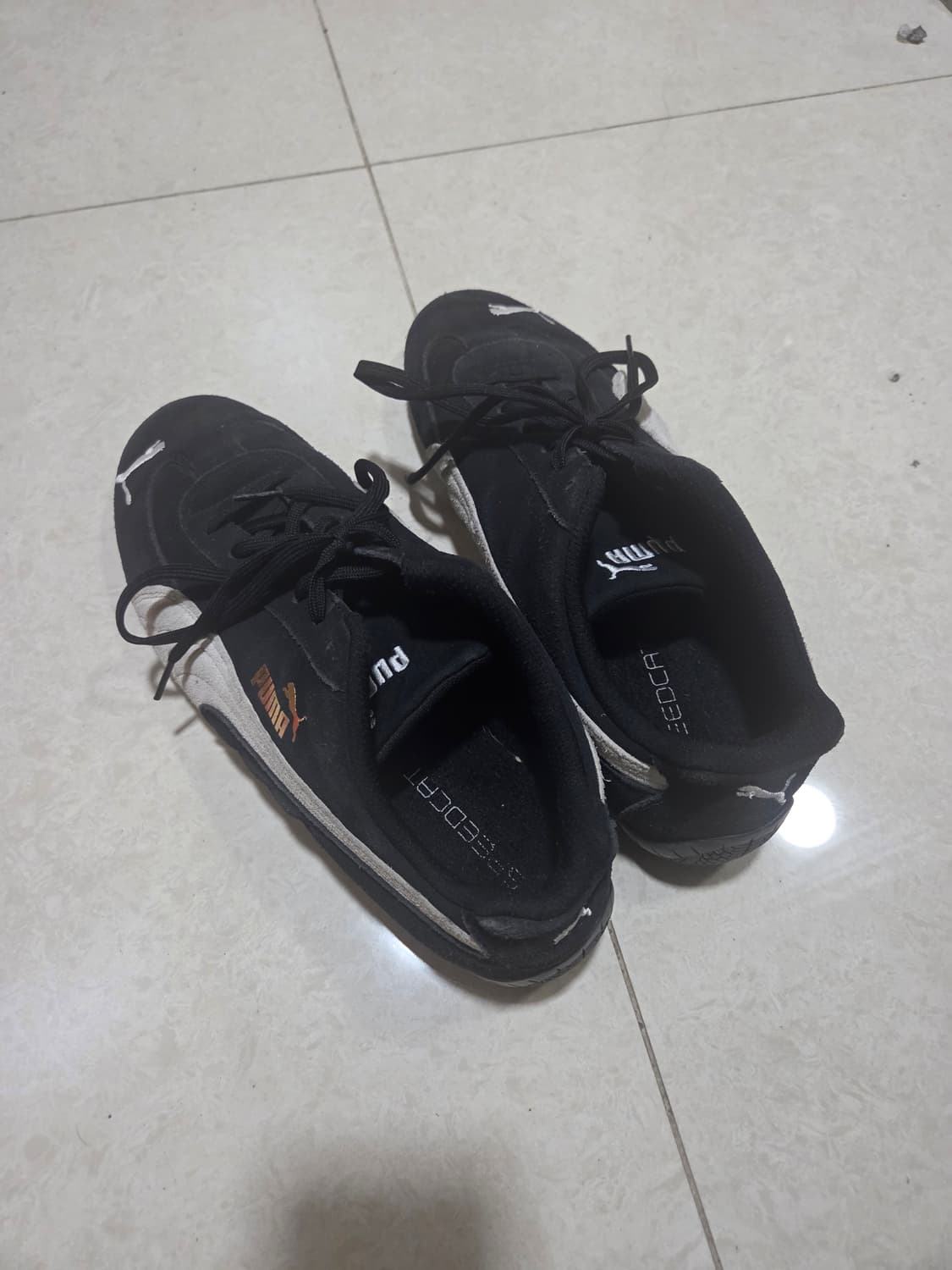 퓨마 푸마 스피드캣 OG 블랙 화이트 Puma Speedcat OG Bl 상품이미지1