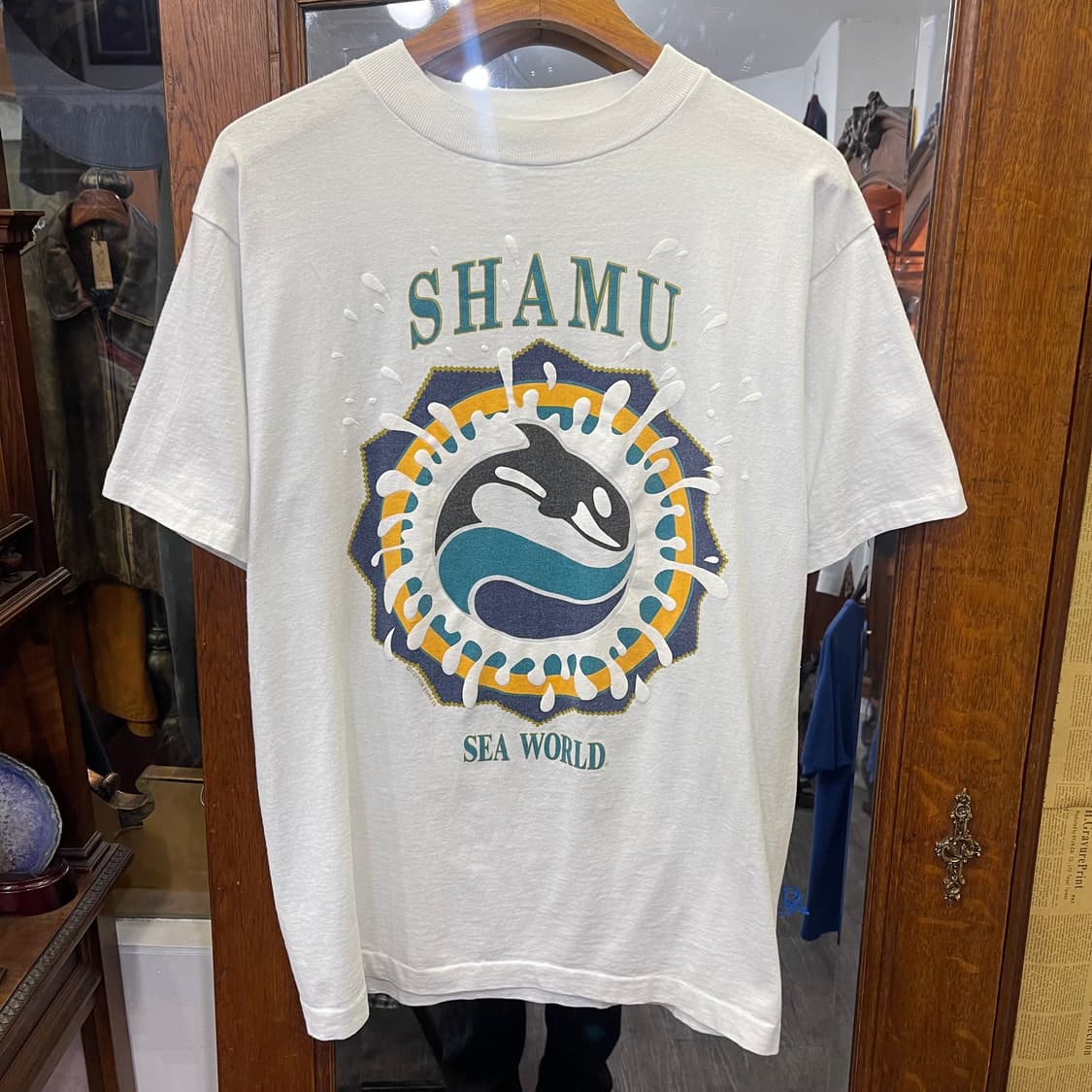 90's PRINTEES SHAMU 싱글스티치.USA 상품이미지1