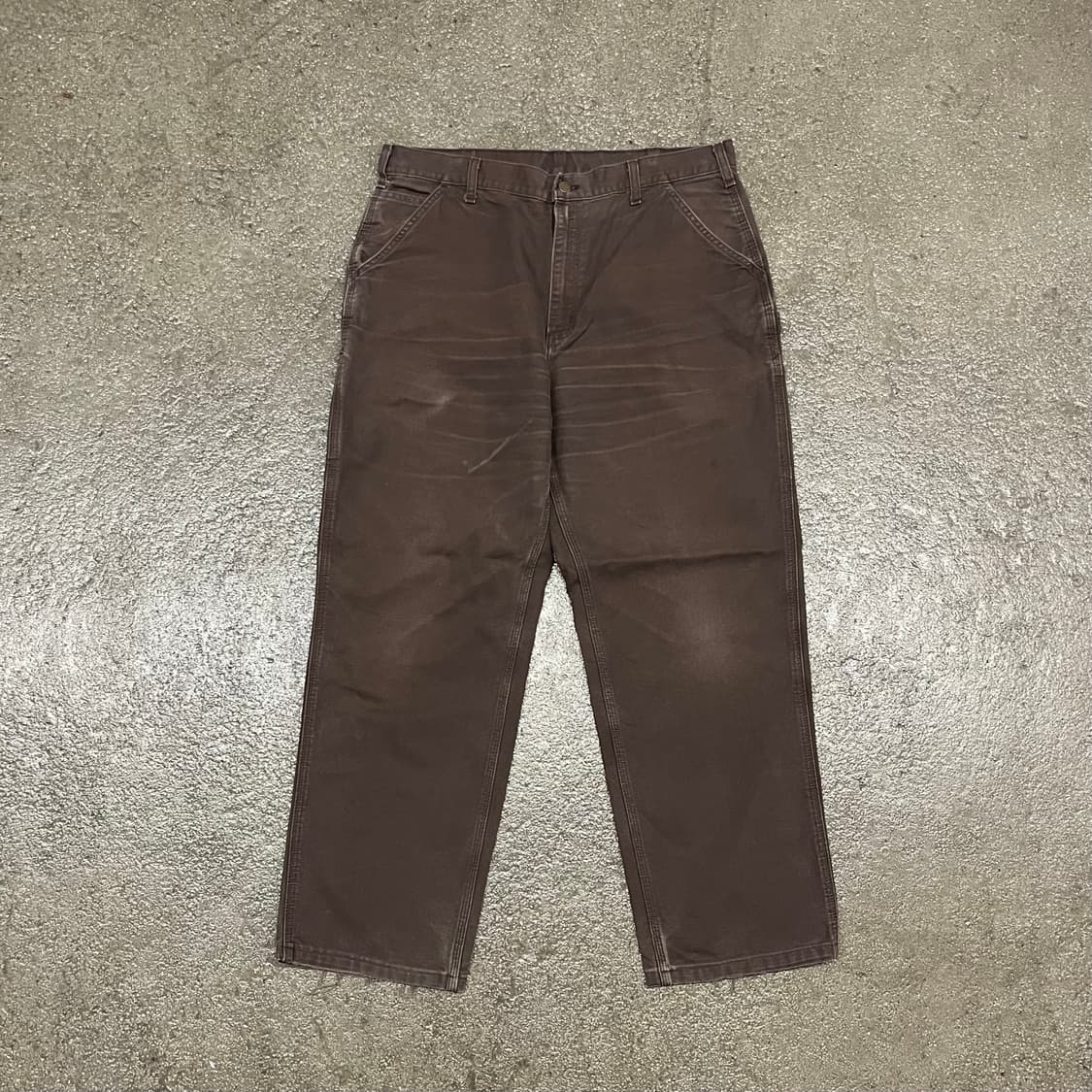 Carhartt 브라운 카펜터 팬츠 (38“) 상품이미지2