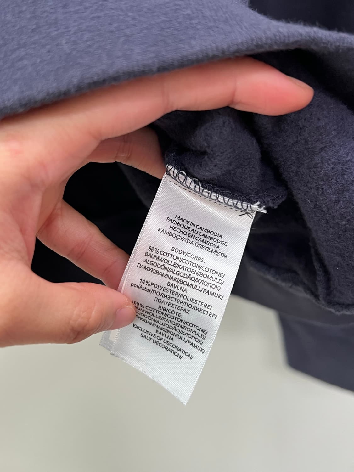 폴로랄프로렌 스웻 맨투맨 네이비 상품이미지6