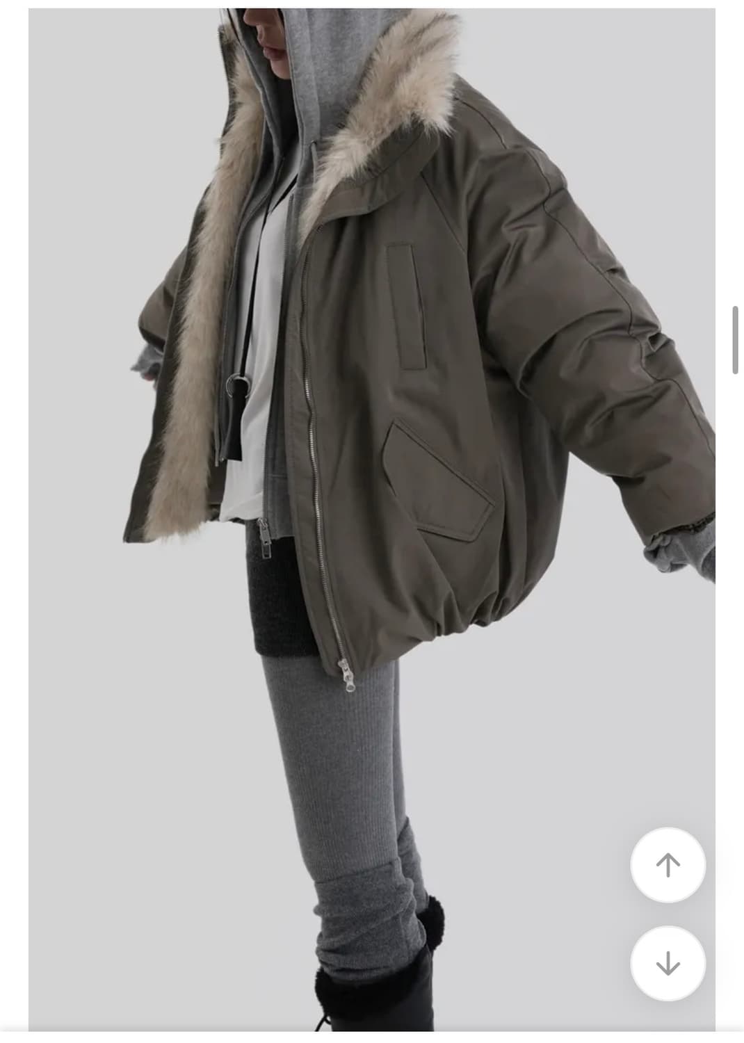 어텀 마레퍼하프점퍼  상품이미지5