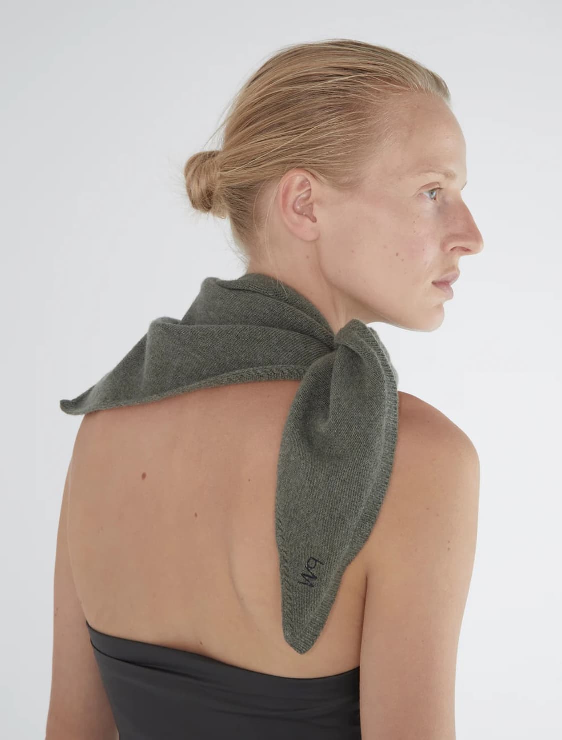 팔로마울 Prima 울 스카프/소프트 카키 상품이미지3