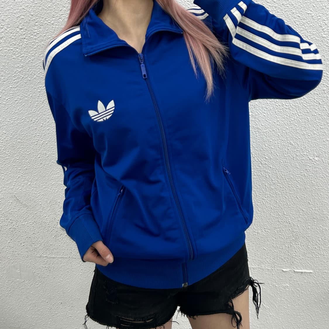 아디다스 파이어버드 딥블루 트랙탑 95 상품이미지1