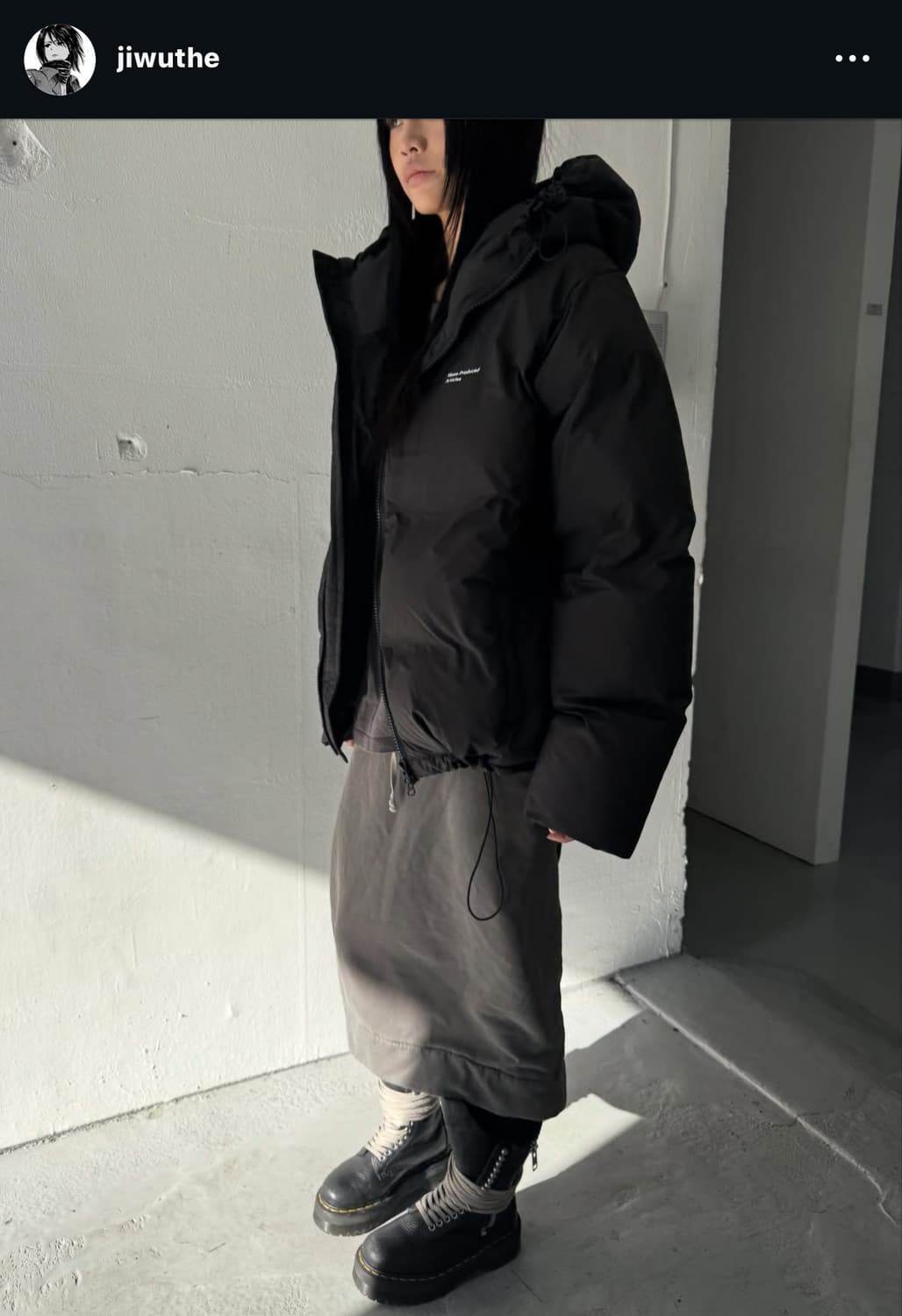 MPa OVERSIZED HOODED PADDING (BLACK) M 상품이미지1