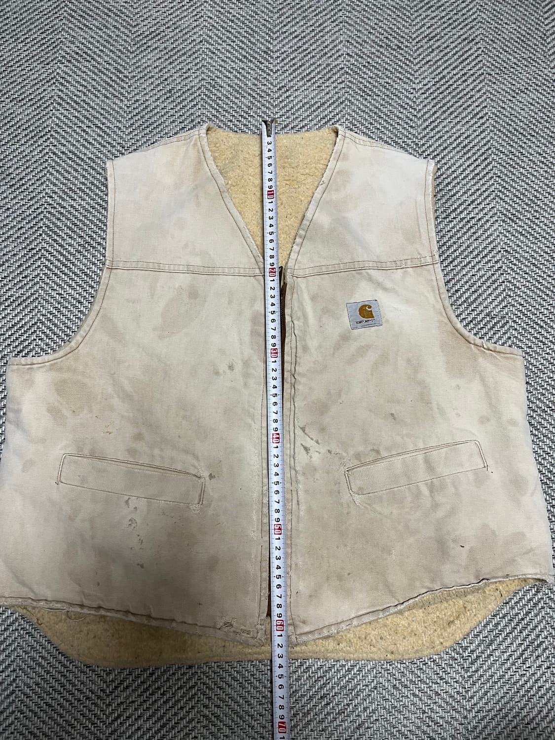 80s 칼하트 베스트 브라운 L 상품이미지7