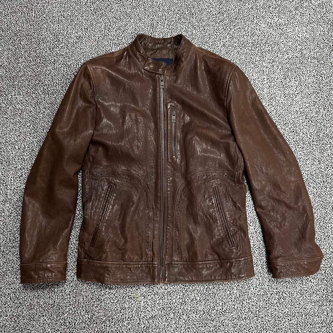 지오지아 양가죽 자켓 상품이미지1