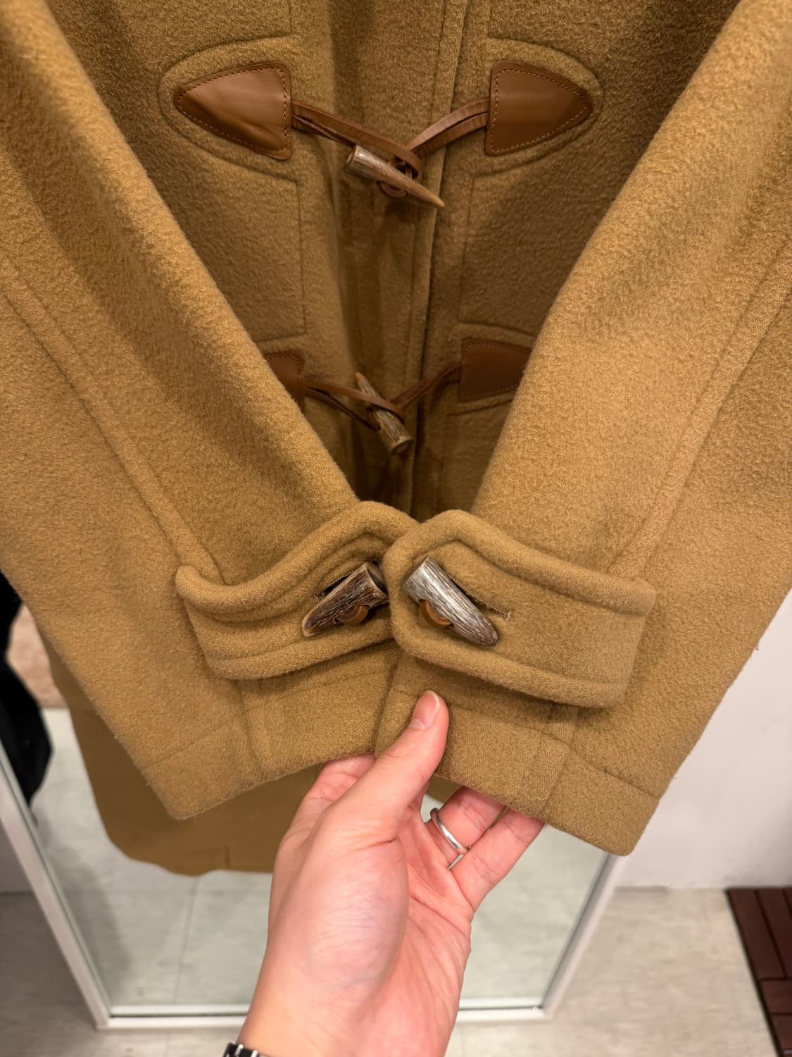 00s McGregor 맥그리거 울 더플 코트 (made Japan) 상품이미지3