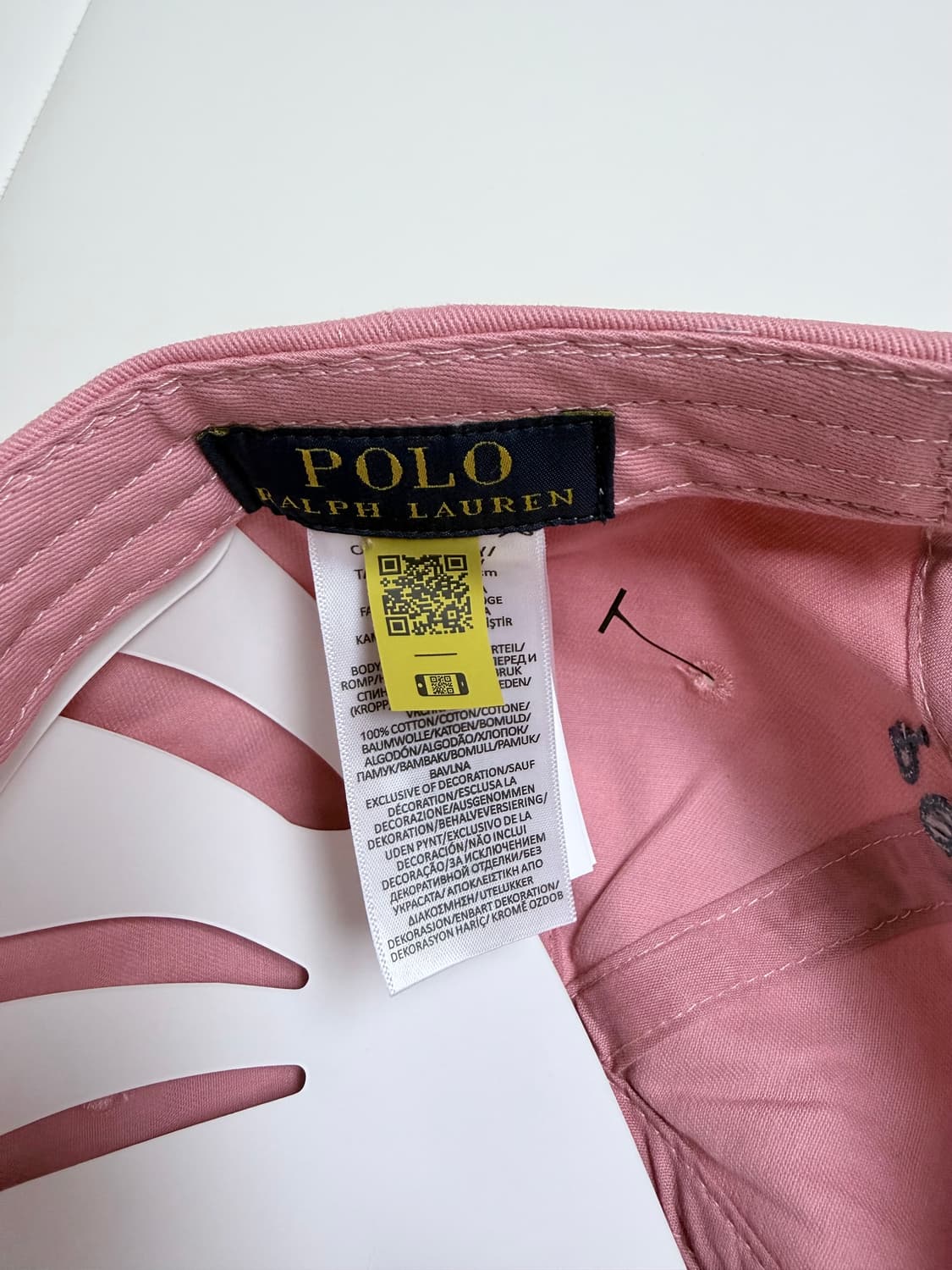 폴로 랄프로렌 볼캡 (데저트로즈) (새상품) 상품이미지4