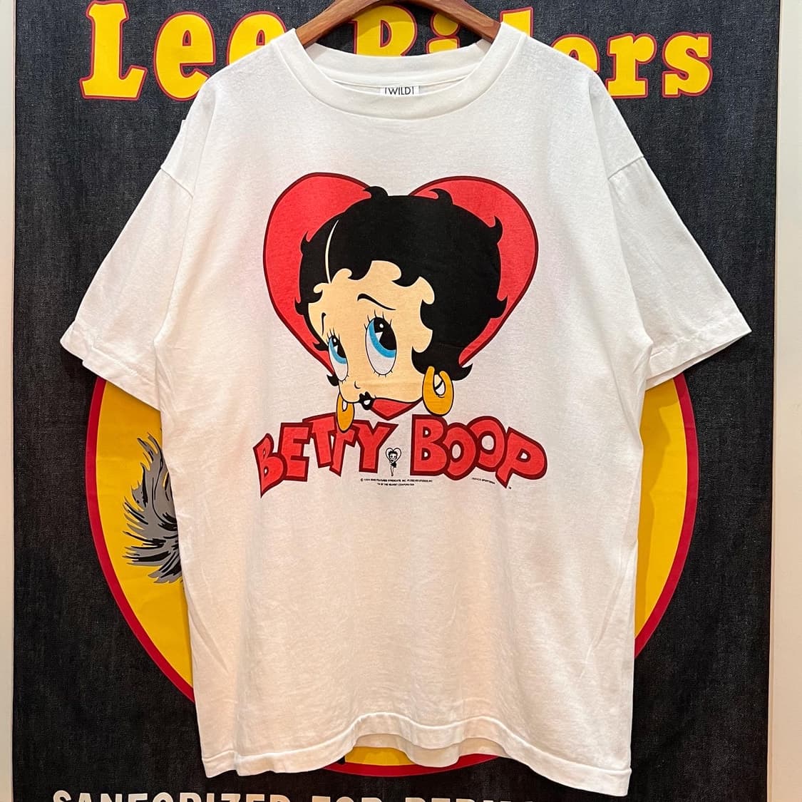 Betty boop print T-shirt 상품이미지3