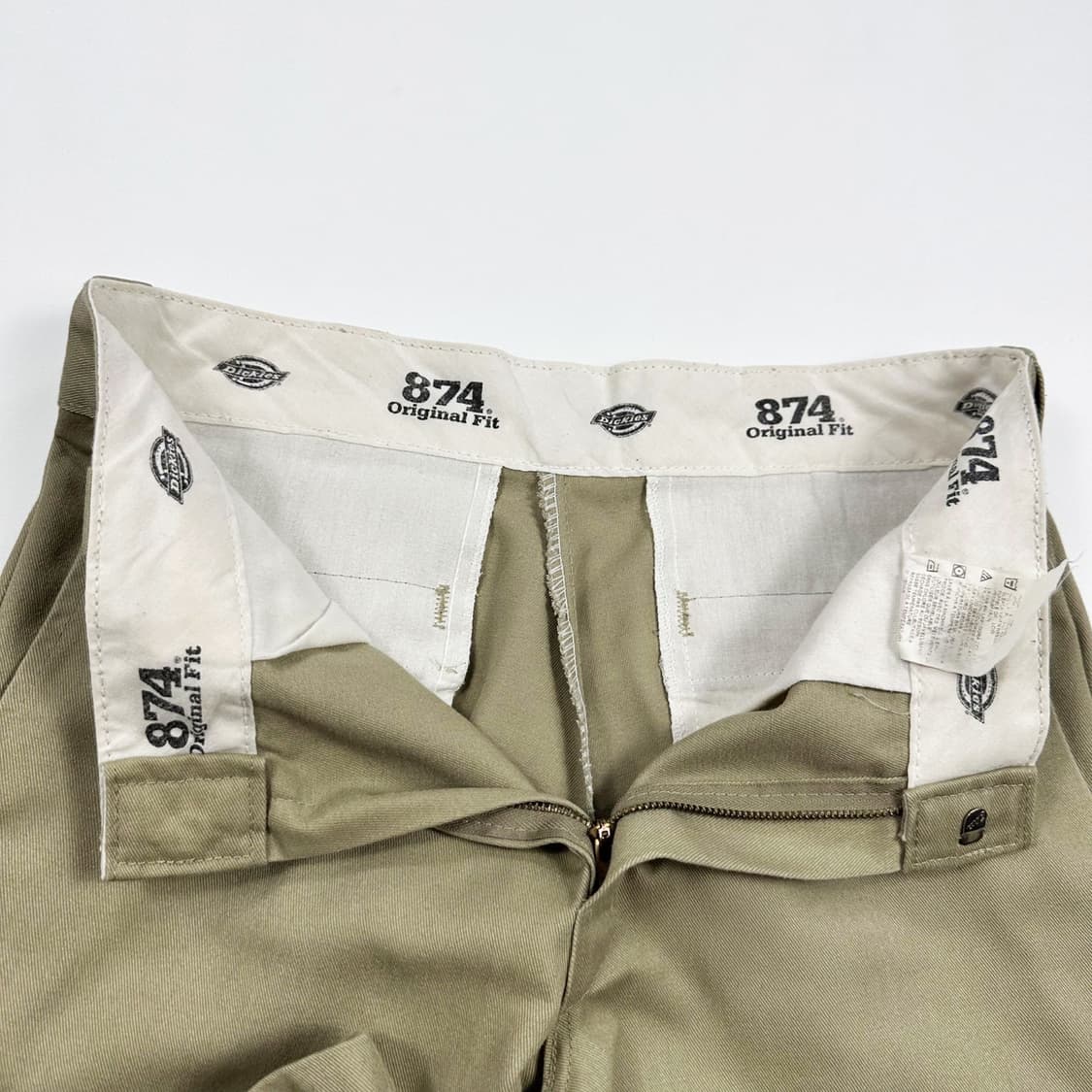 디키즈 874 오리지널 베이지 치노팬츠 (30인치) 상품이미지5
