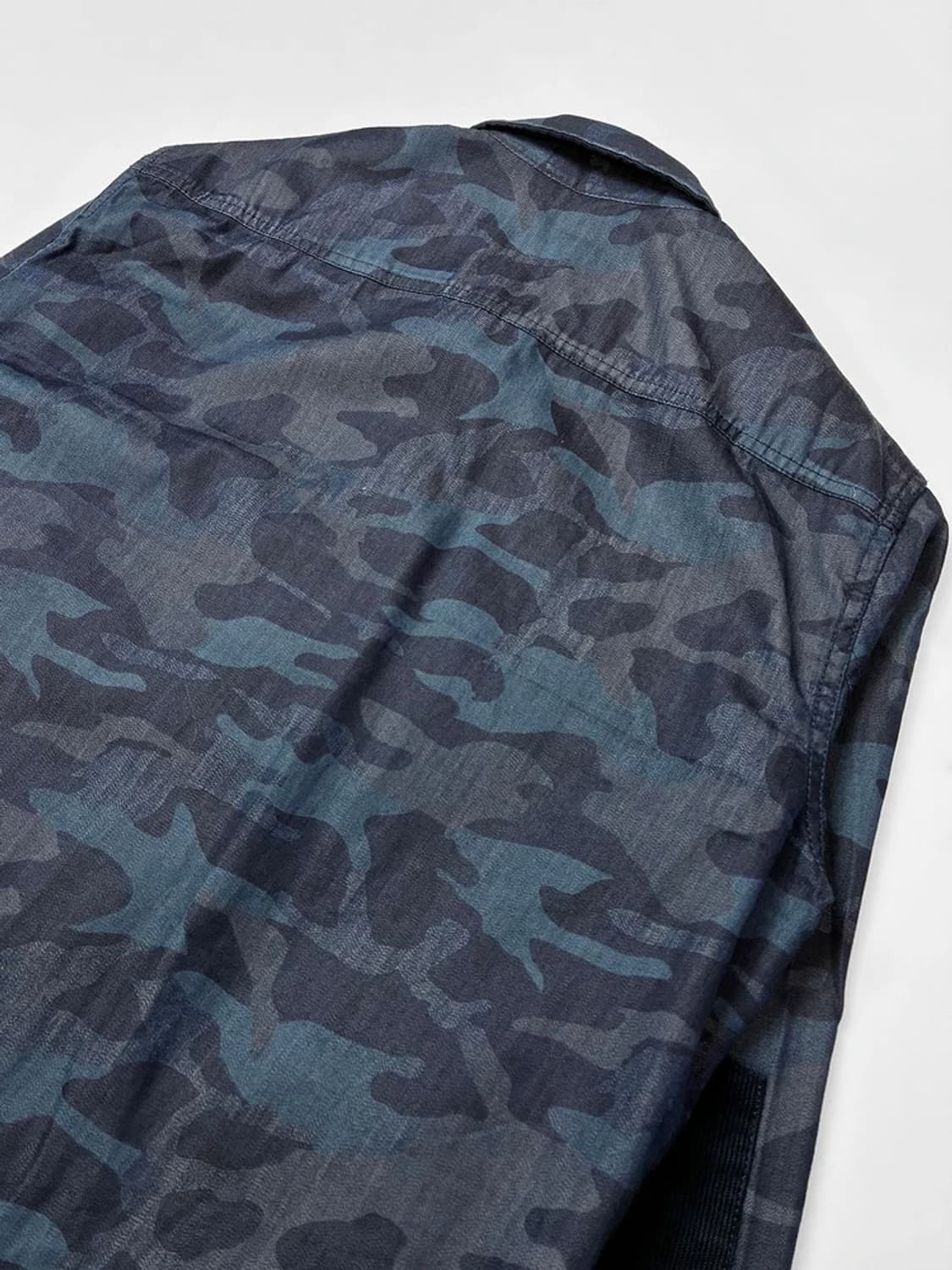 아르마니익스체인지 A/X 00s 카모 플라쥬 웨스턴 셔츠 PN5286 상품이미지7