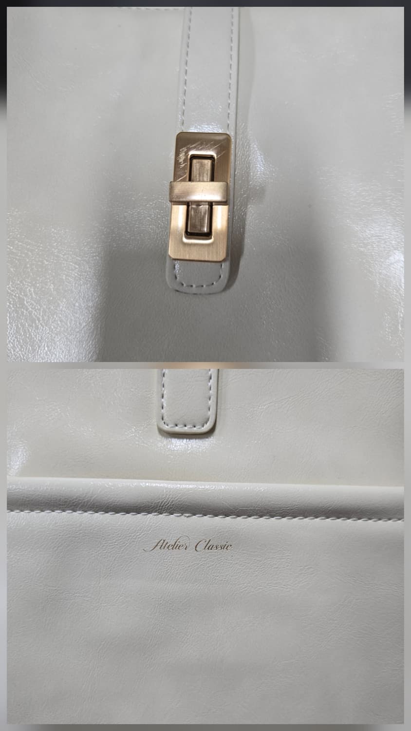 엠제이드 클래식 마틸다 M 아이보리 숄더백 상품이미지8