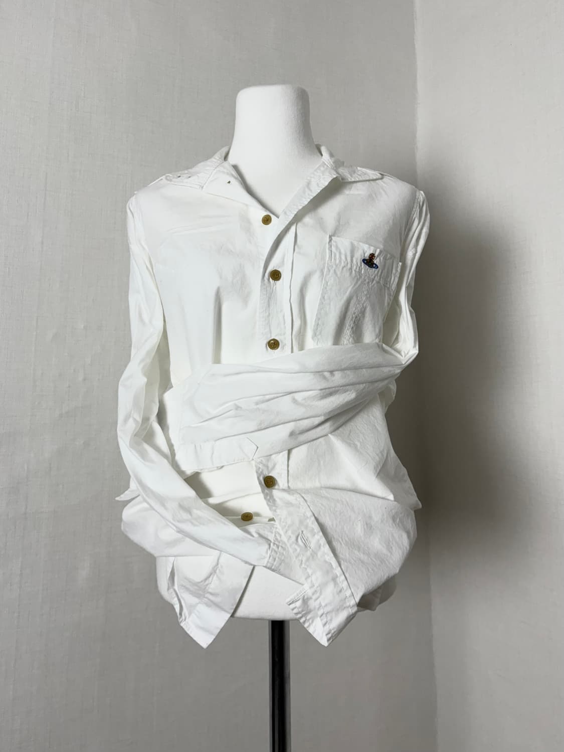 비비안웨스트우드 화이트 셔츠 상품이미지1