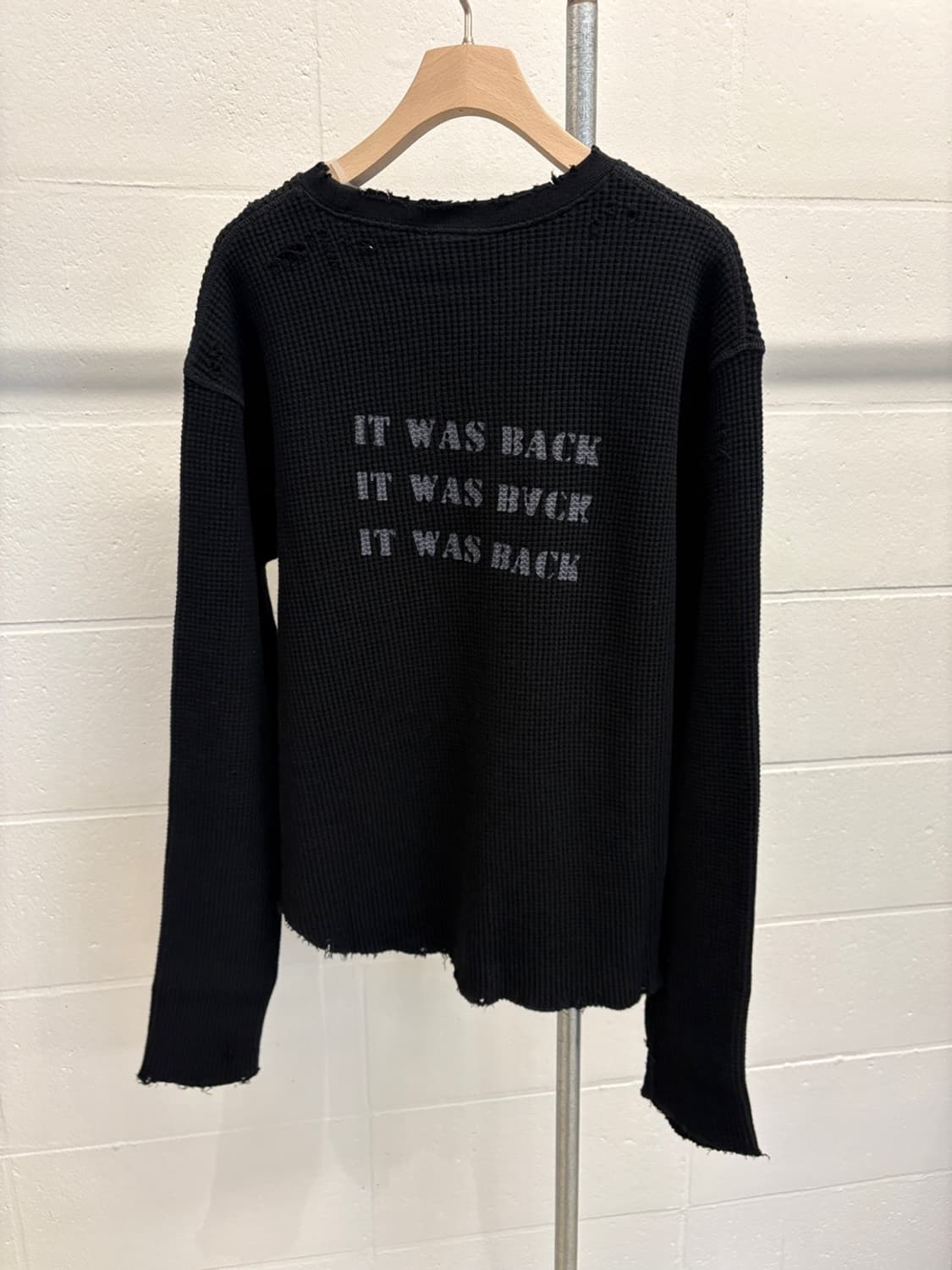 스탠드얼론 와플 워싱 T  상품이미지1