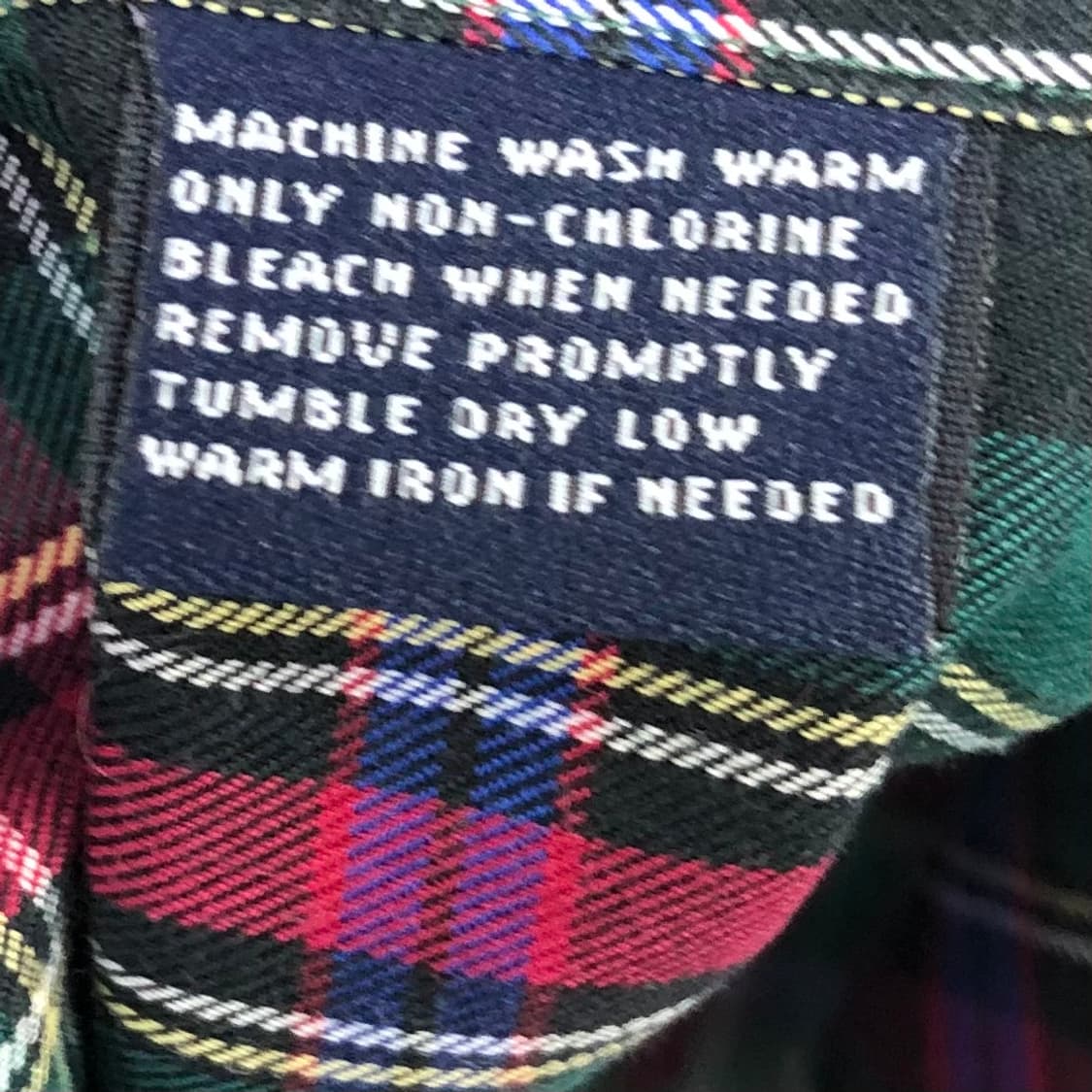 XL 폴로 타탄체크 셔츠 상품이미지4