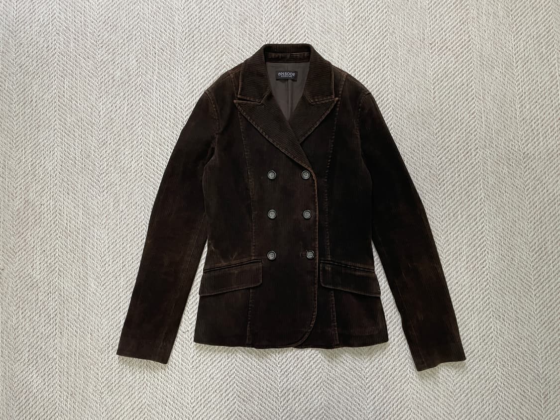 빈티지 Episode 더블 브레스티드 자켓 goa y2k J04178 상품이미지3