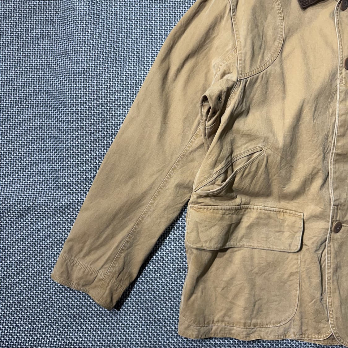 빈티지 워크 자켓 브라운 ( XL/OLD-7963 ) 상품이미지5