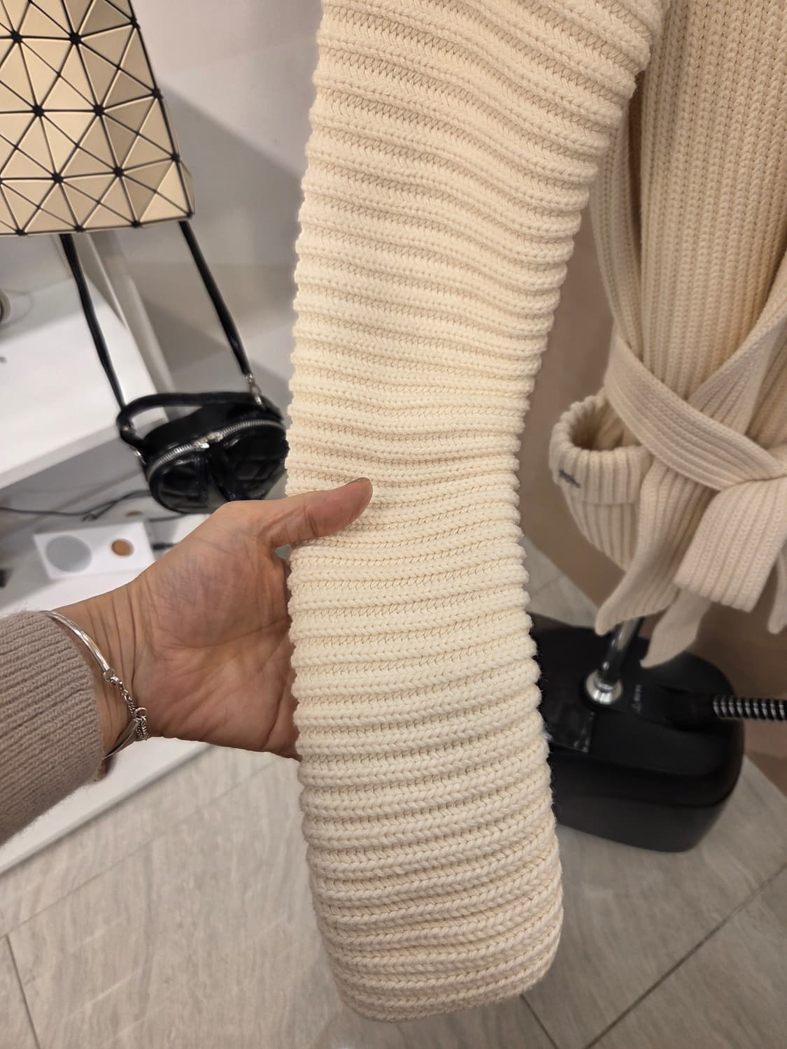 라코스테 울 니트 라운지 가디건 상품이미지3