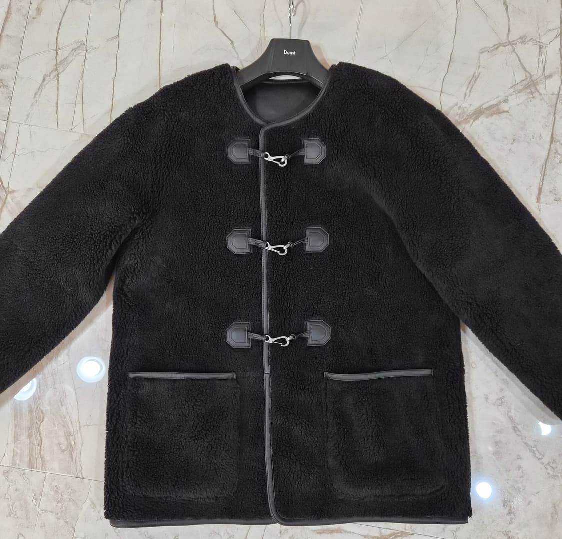 던스트 버클시어링자켓 상품이미지2